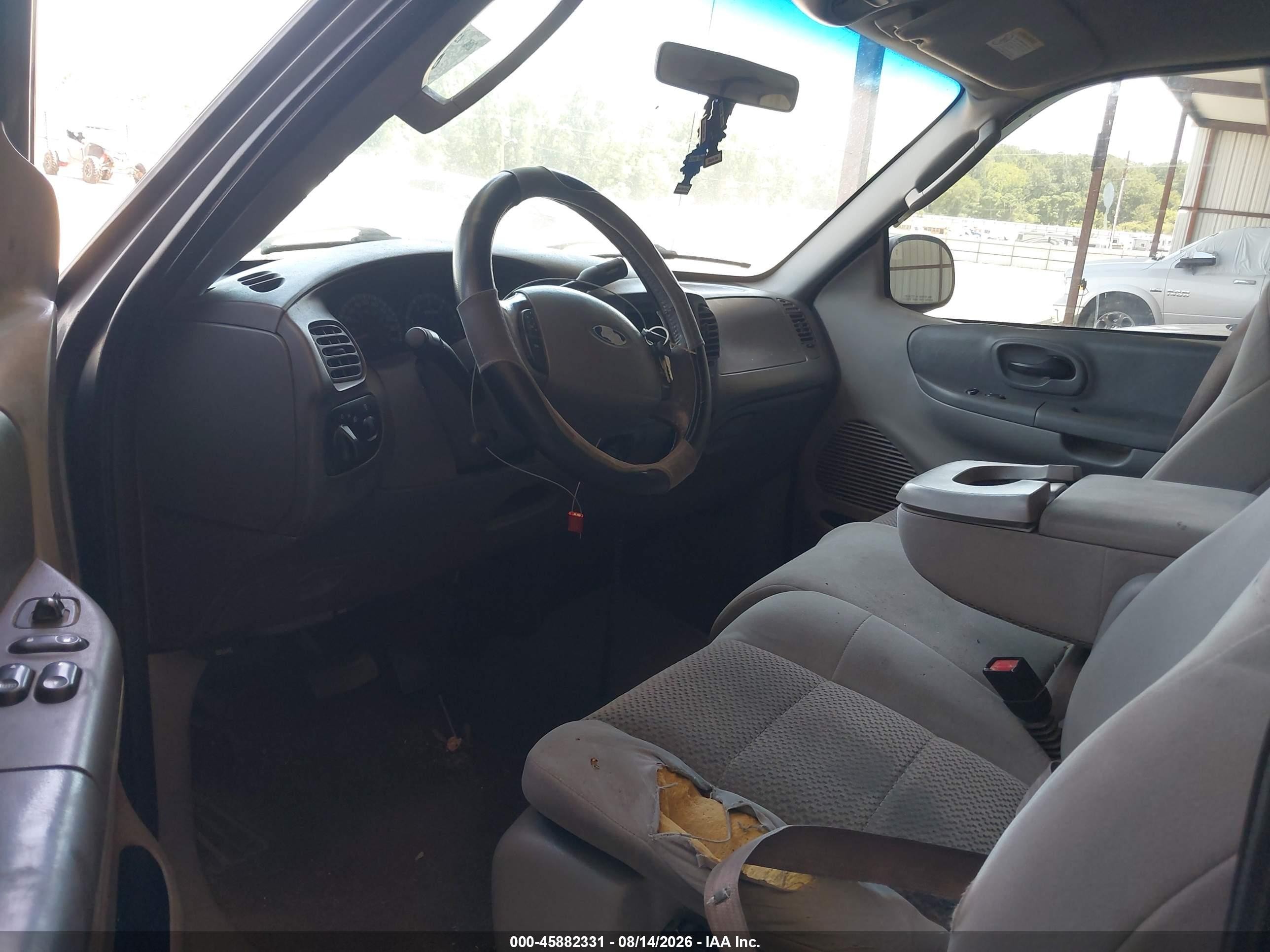 2002 Ford F-150 Lariat/xl/xlt Серый vin: 1FTRX17W02NC02104