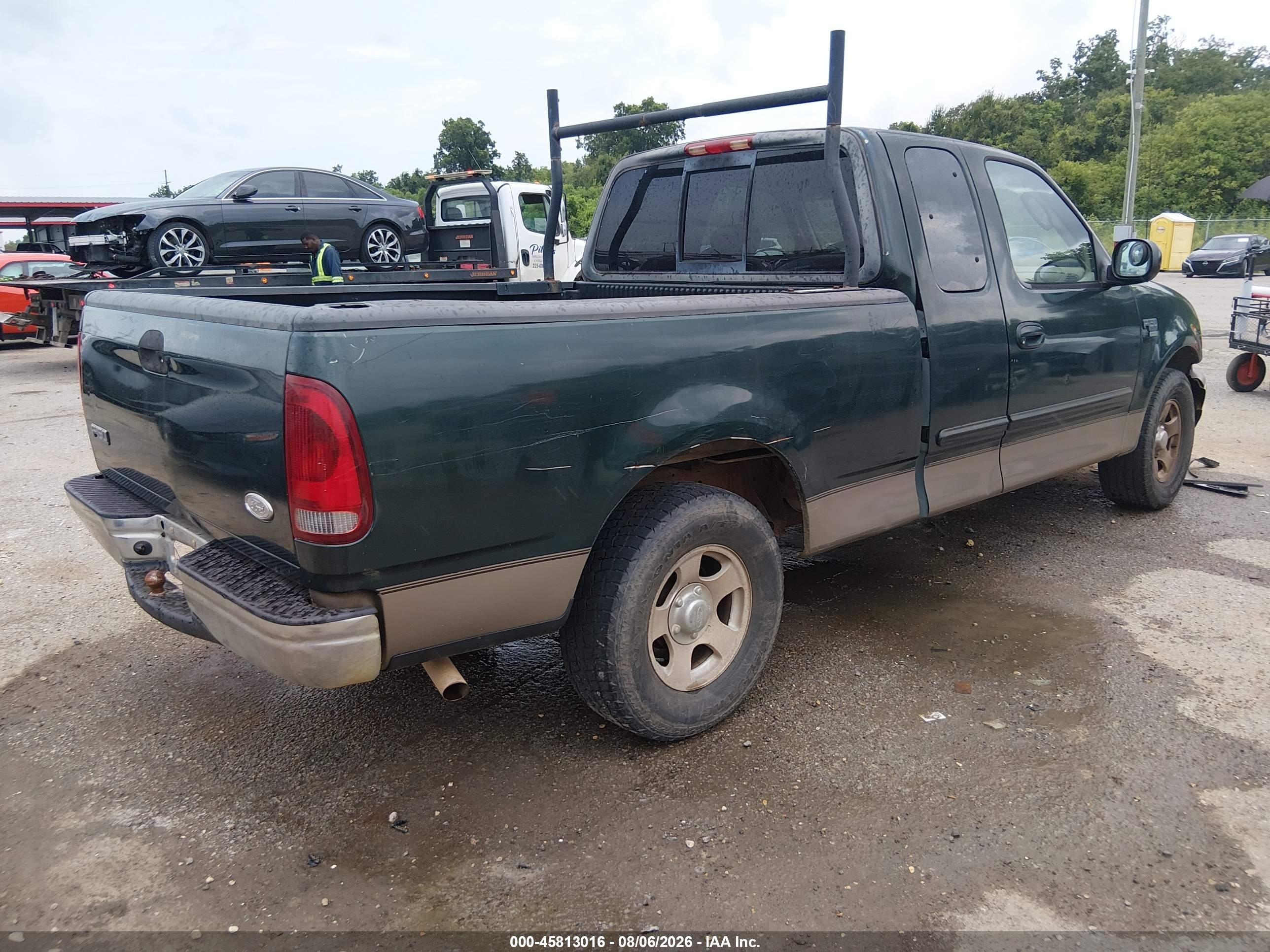 2002 Ford F-150 Lariat/xl/xlt Green vin: 1FTRX17W02NC07996