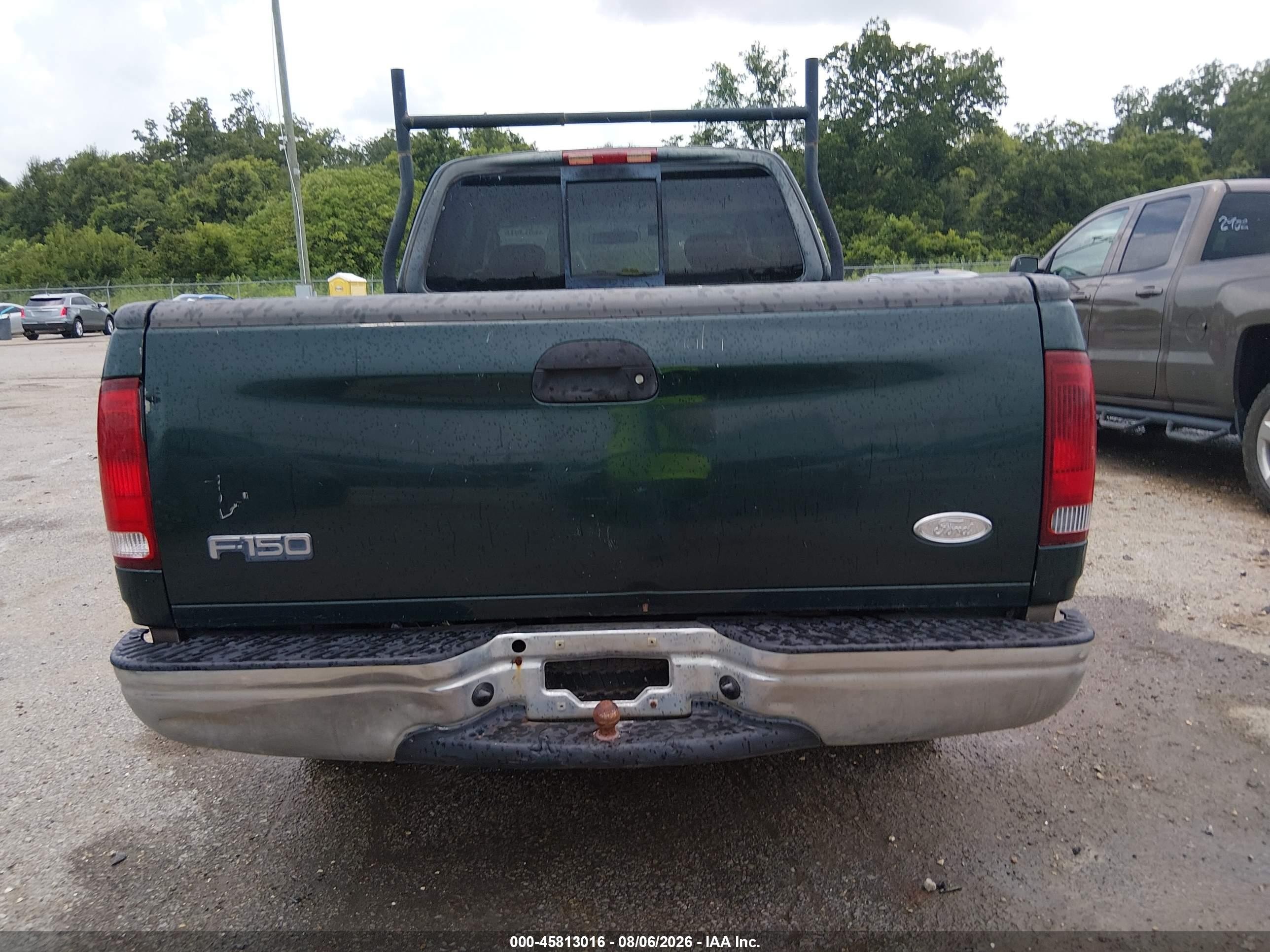 2002 Ford F-150 Lariat/xl/xlt Green vin: 1FTRX17W02NC07996