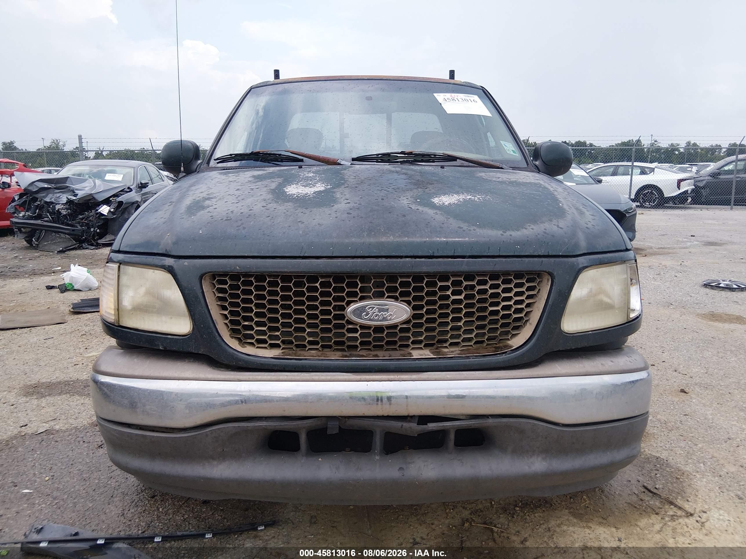 2002 Ford F-150 Lariat/xl/xlt Green vin: 1FTRX17W02NC07996