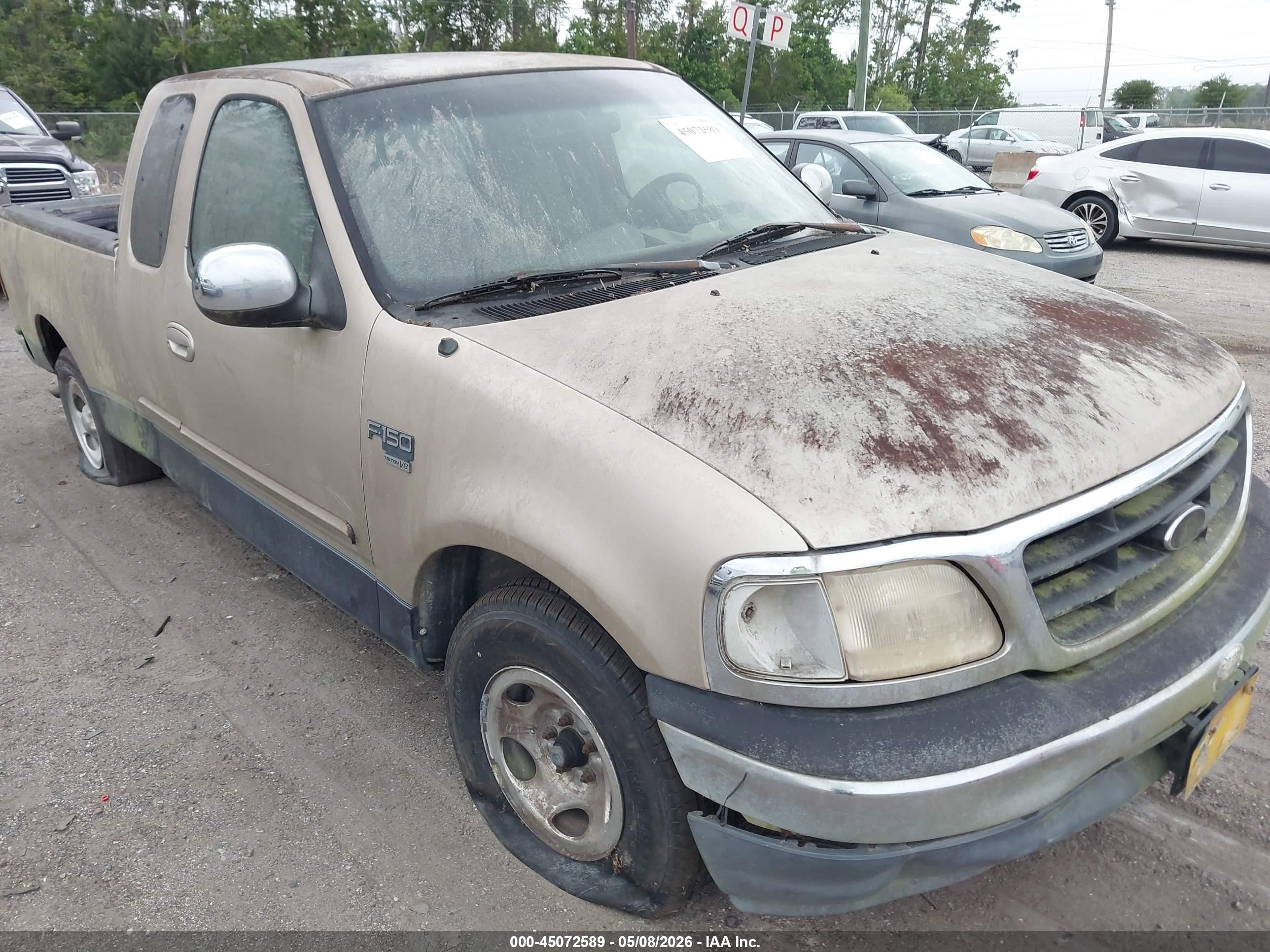 1999 Ford F-150 Lariat/work Series/xl/xlt Золотой vin: 1FTRX17W0XNC01848