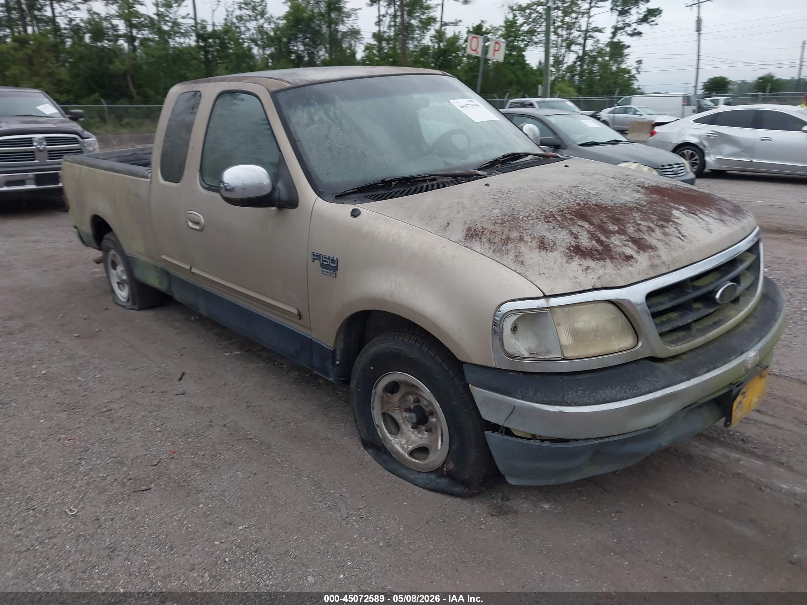 1999 Ford F-150 Lariat/work Series/xl/xlt Gold vin: 1FTRX17W0XNC01848