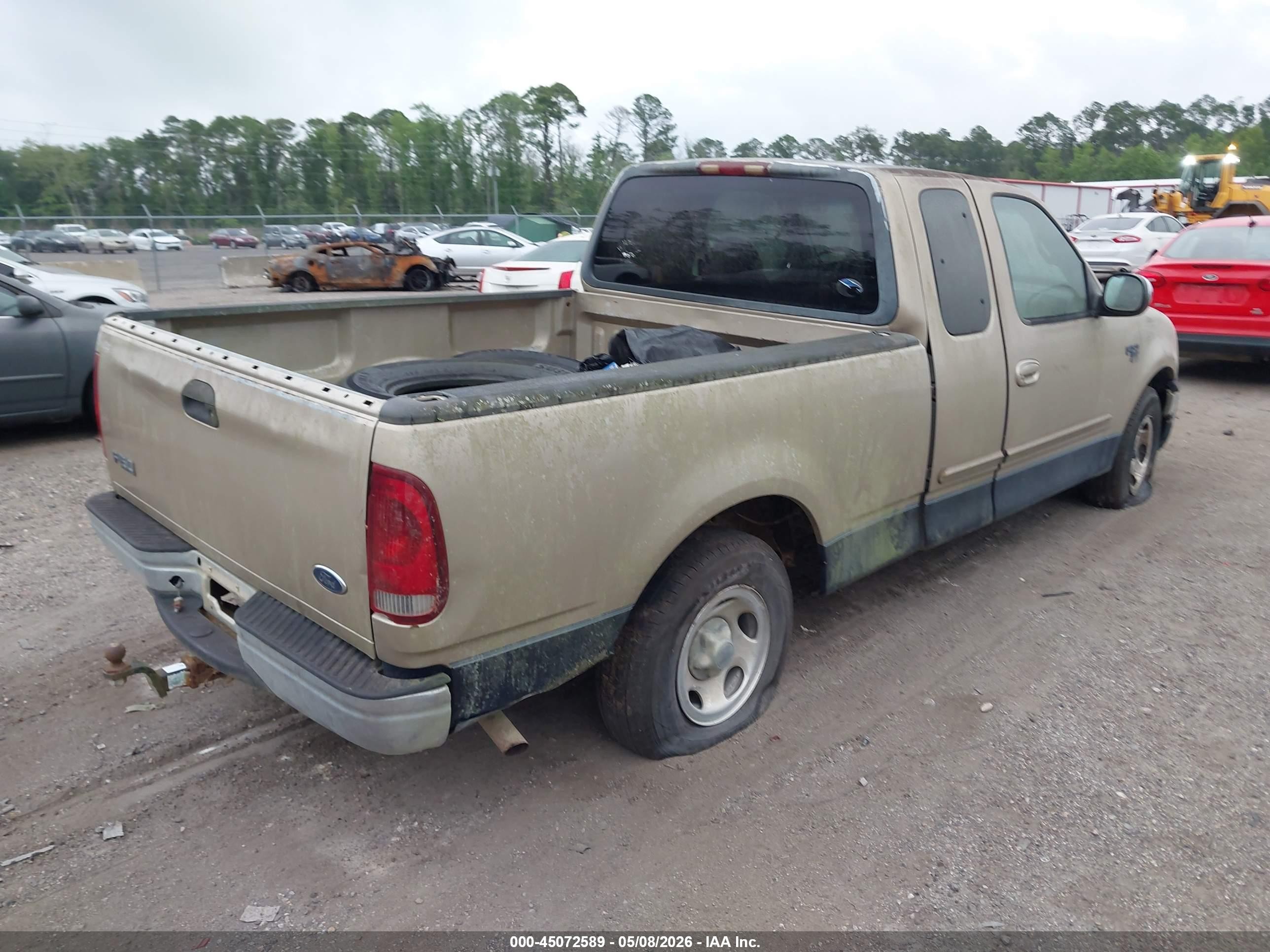 1999 Ford F-150 Lariat/work Series/xl/xlt Золотой vin: 1FTRX17W0XNC01848