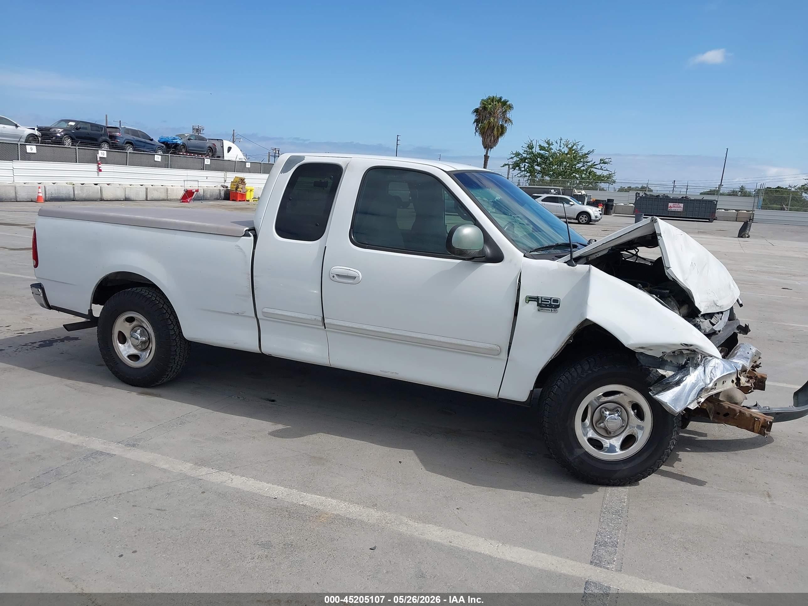 1999 Ford F-150 Lariat/work Series/xl/xlt White vin: 1FTRX17W1XKB02280