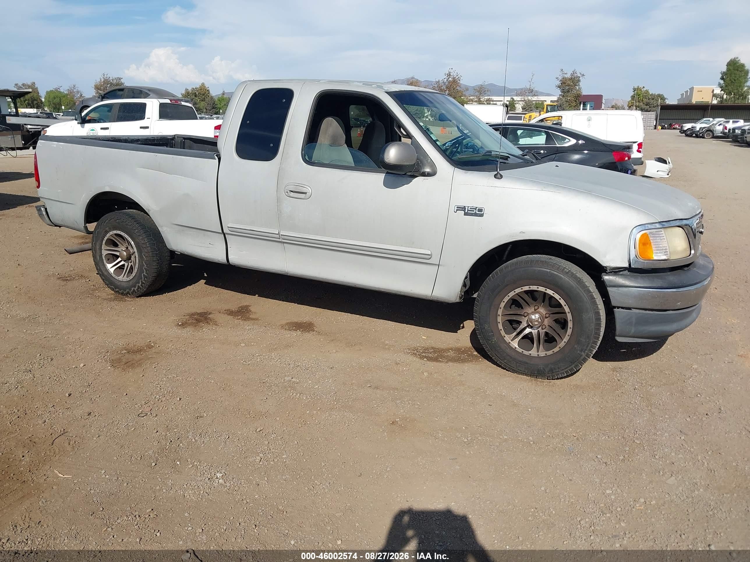 2000 Ford F-150 Lariat/work Series/xl/xlt Gray vin: 1FTRX17W1YNC03285