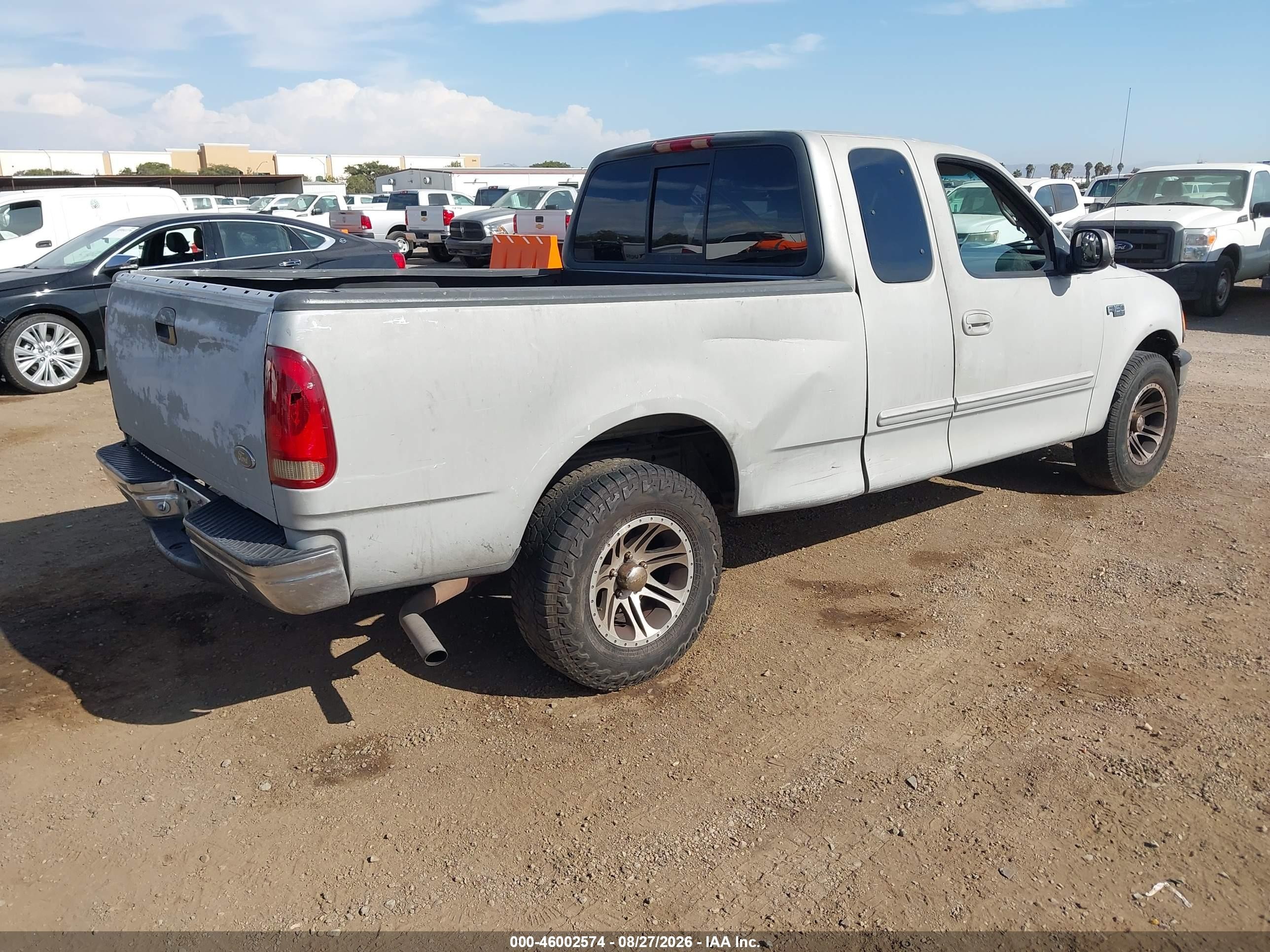 2000 Ford F-150 Lariat/work Series/xl/xlt Gray vin: 1FTRX17W1YNC03285