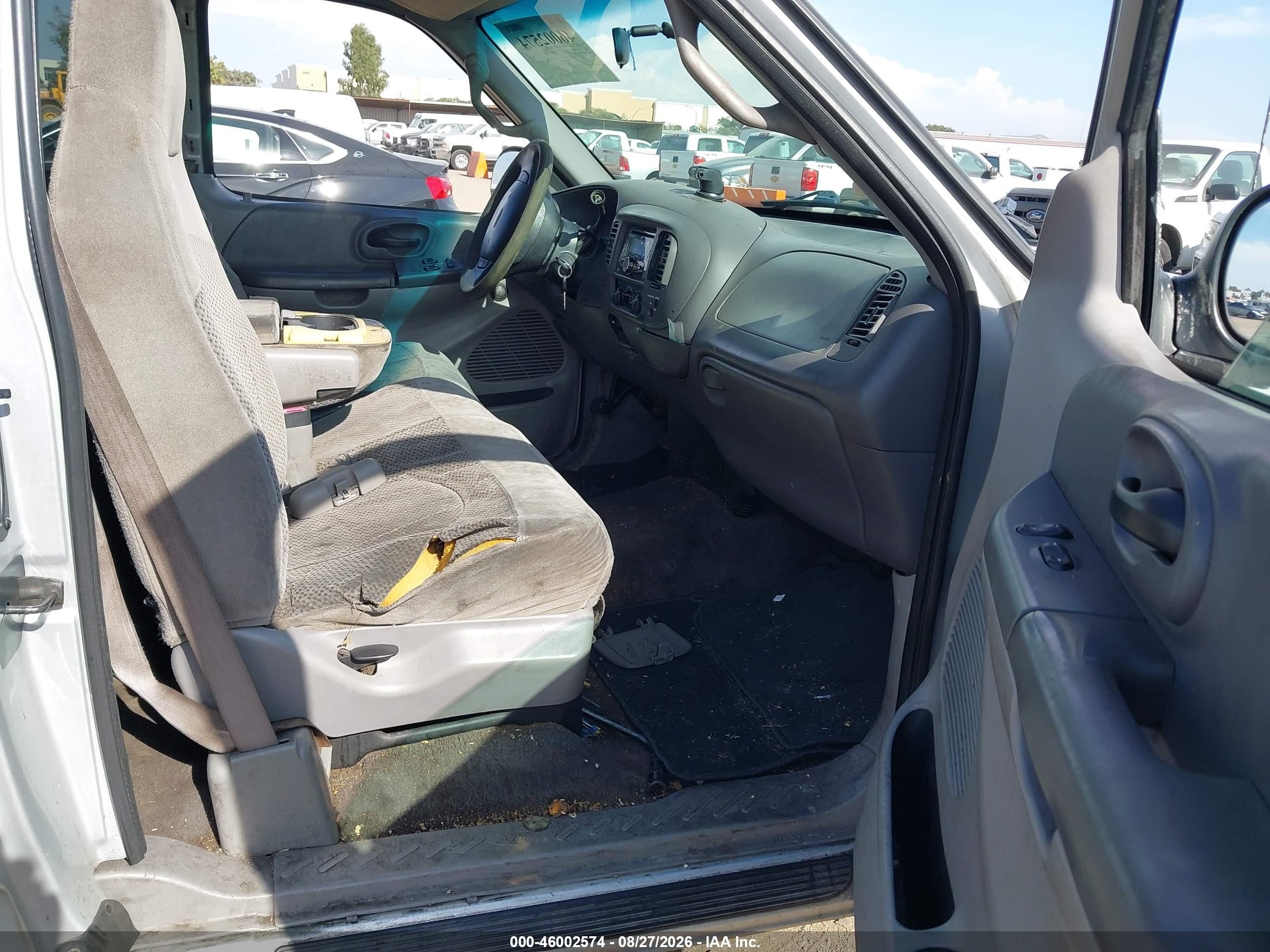 2000 Ford F-150 Lariat/work Series/xl/xlt Gray vin: 1FTRX17W1YNC03285