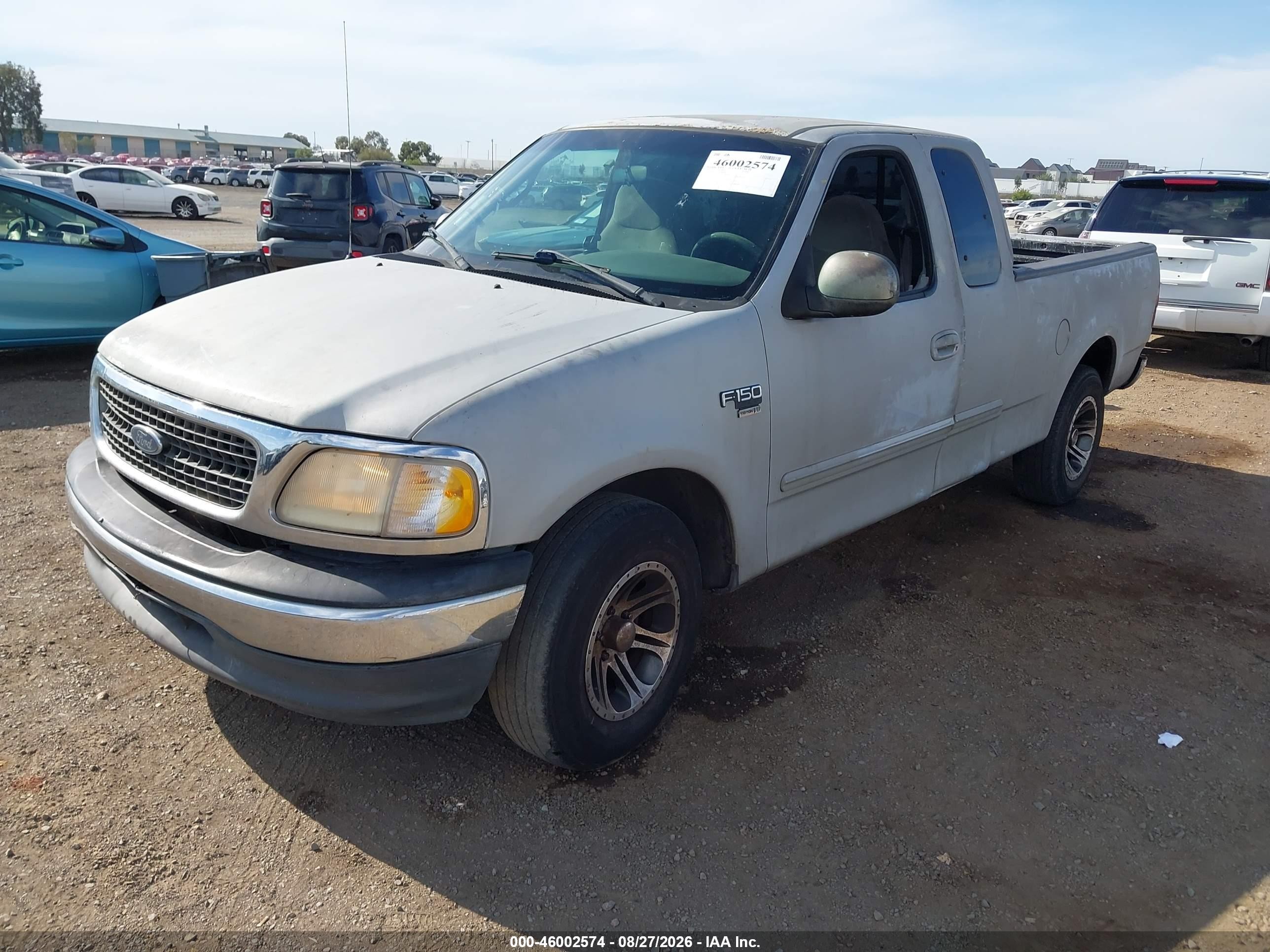 2000 Ford F-150 Lariat/work Series/xl/xlt Gray vin: 1FTRX17W1YNC03285