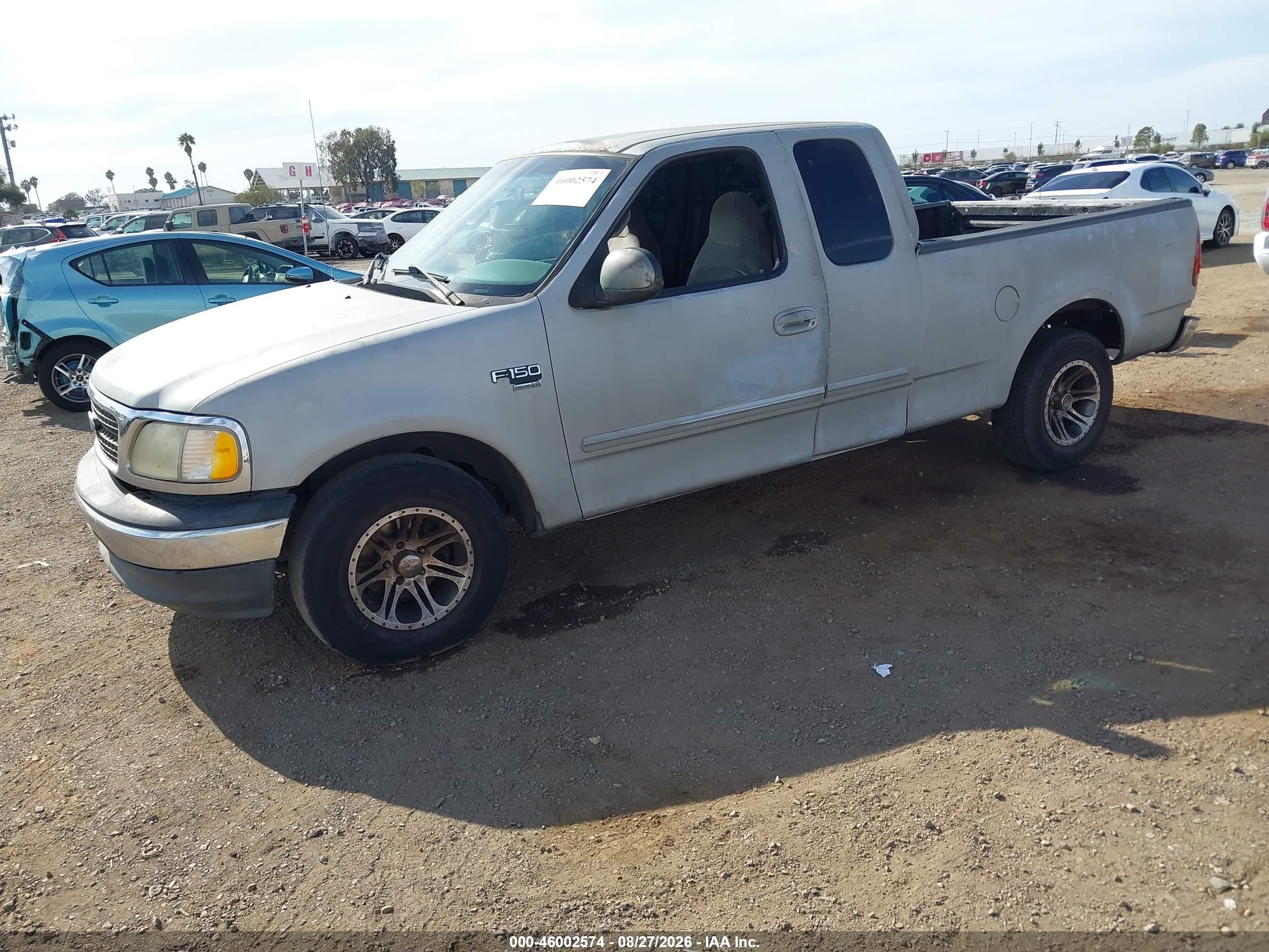 2000 Ford F-150 Lariat/work Series/xl/xlt Gray vin: 1FTRX17W1YNC03285