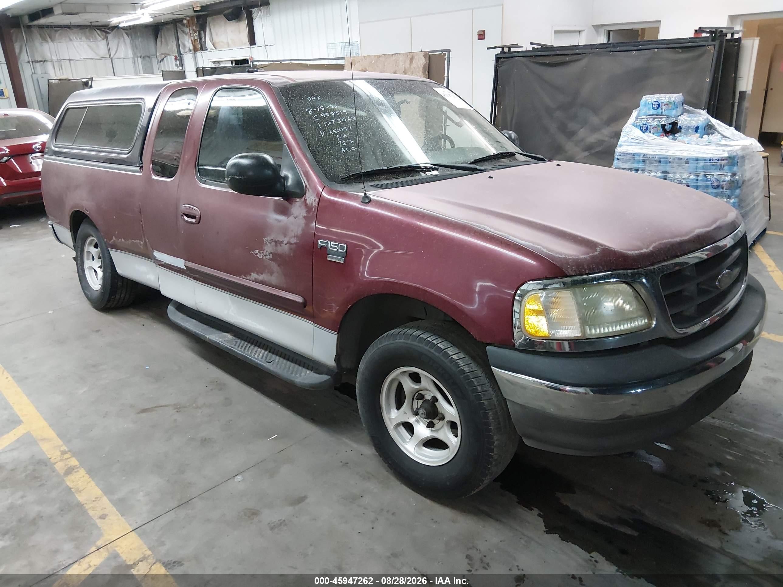 2003 Ford F-150 Lariat/xl/xlt Red vin: 1FTRX17W23NA52157
