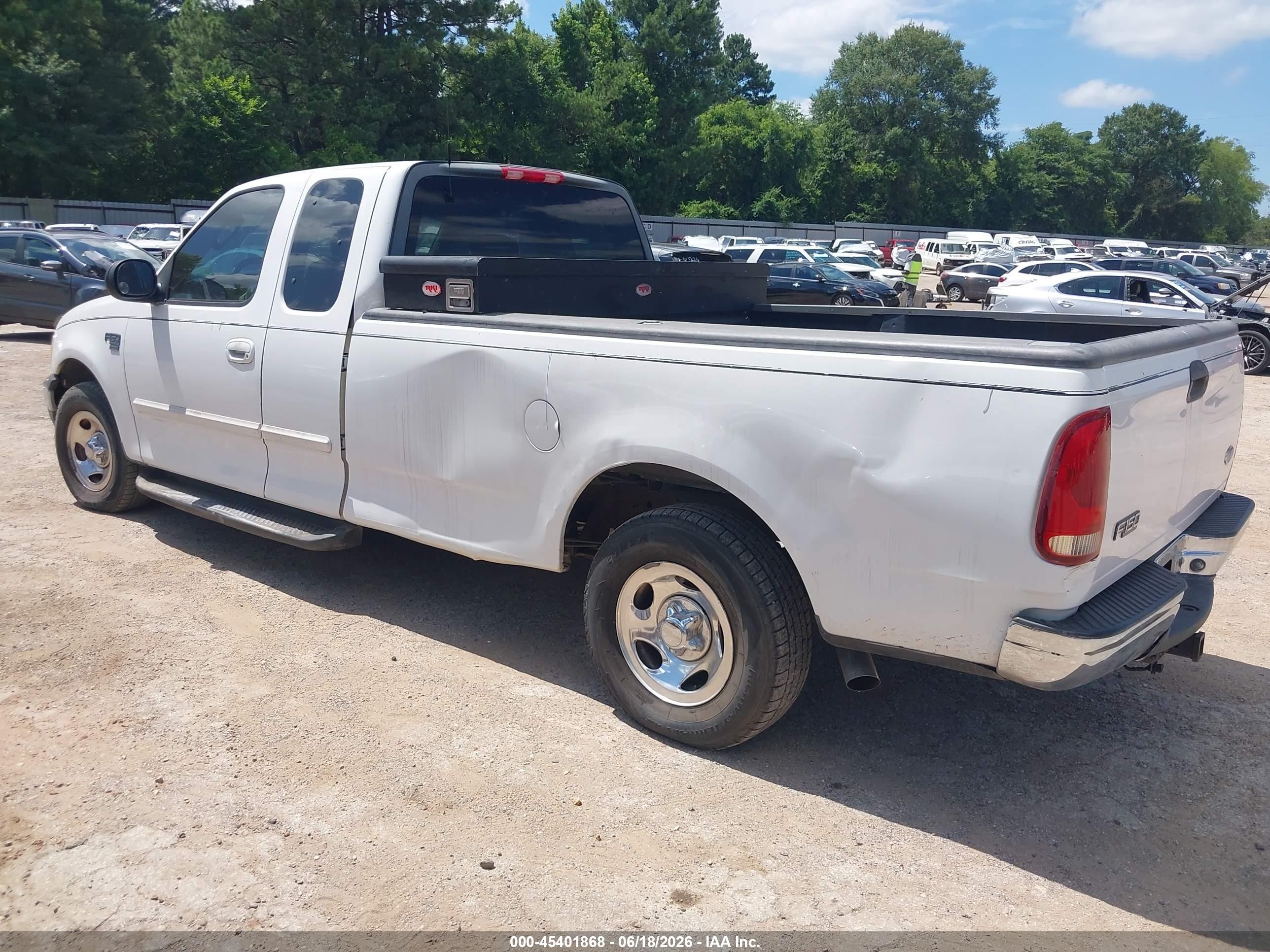 2003 Ford F-150 Lariat/xl/xlt White vin: 1FTRX17W23NA77771