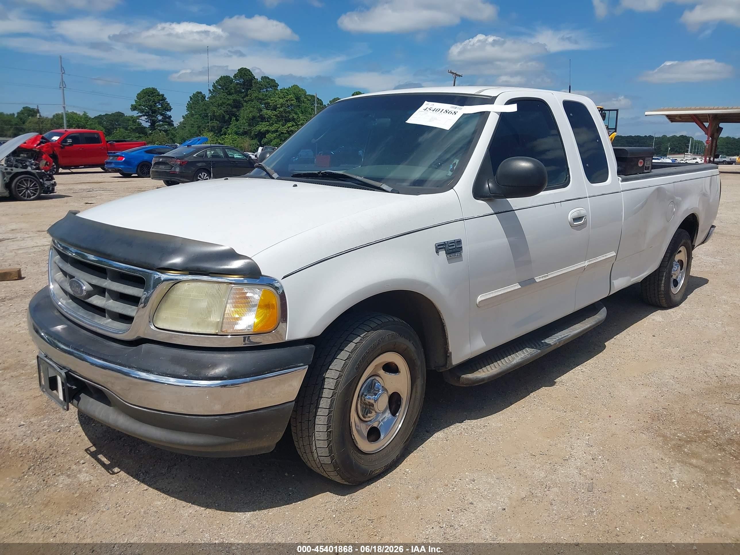 2003 Ford F-150 Lariat/xl/xlt White vin: 1FTRX17W23NA77771