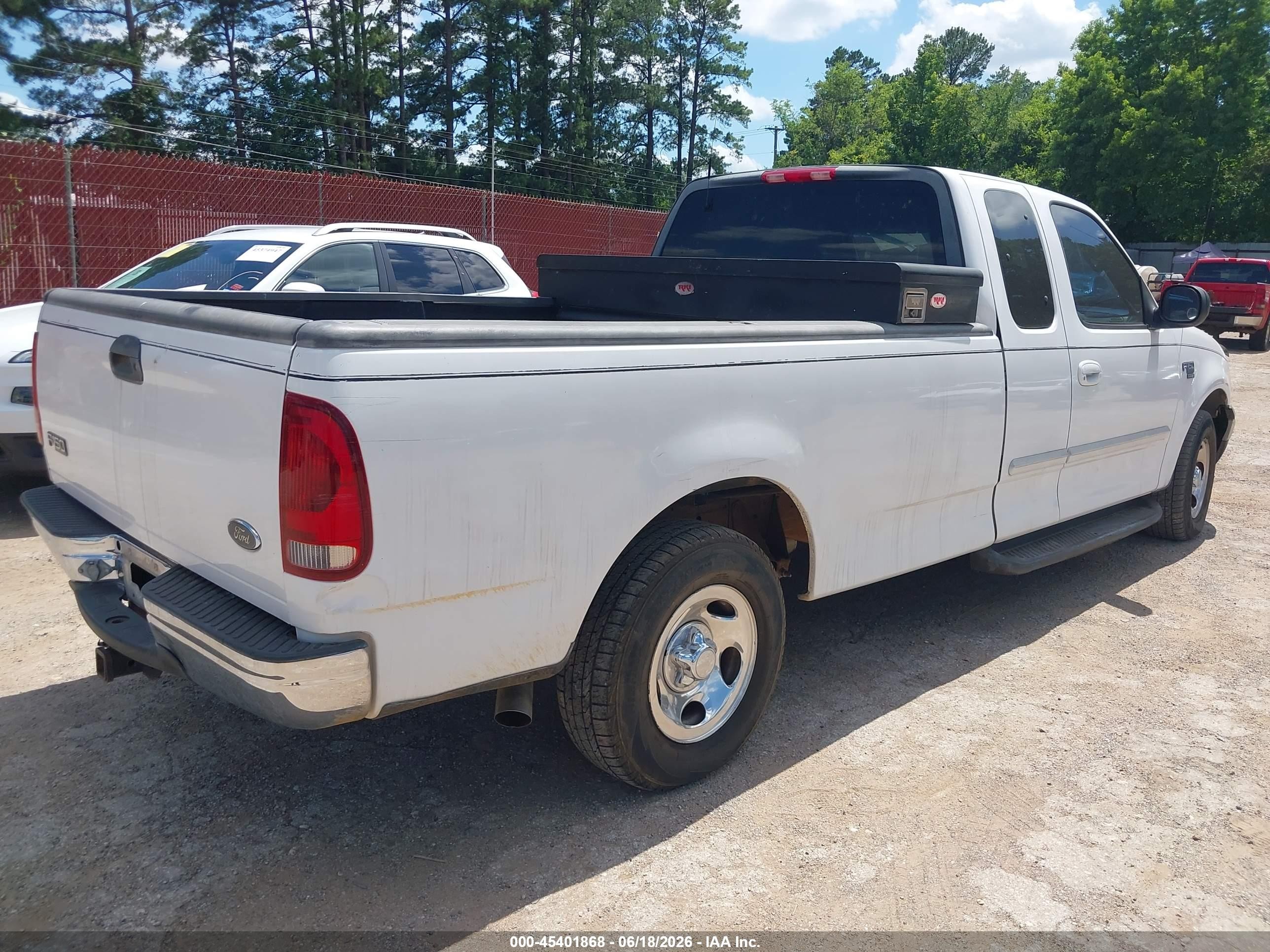 2003 Ford F-150 Lariat/xl/xlt White vin: 1FTRX17W23NA77771