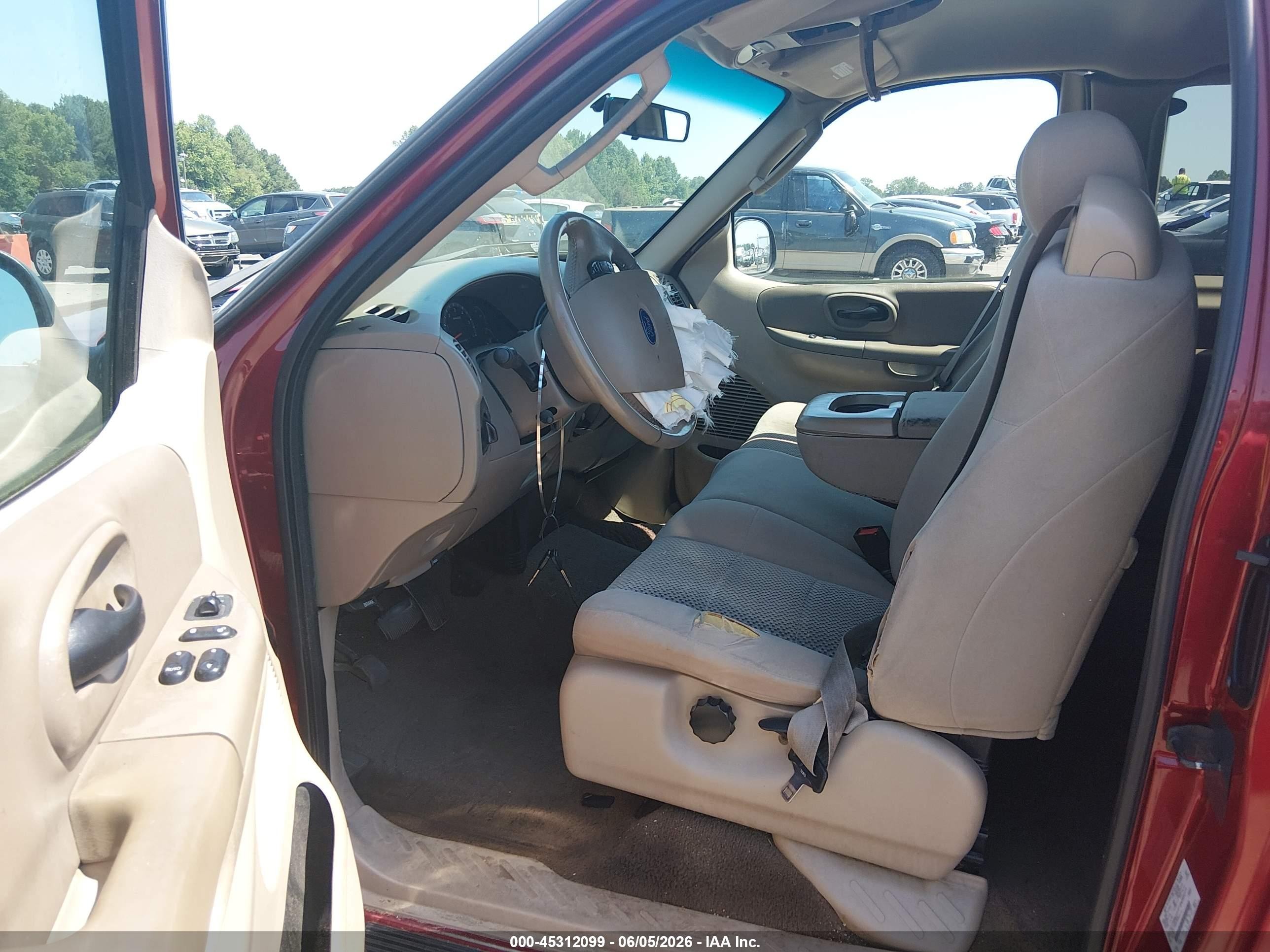 2003 Ford F-150 Lariat/xl/xlt Red vin: 1FTRX17W23NB85176