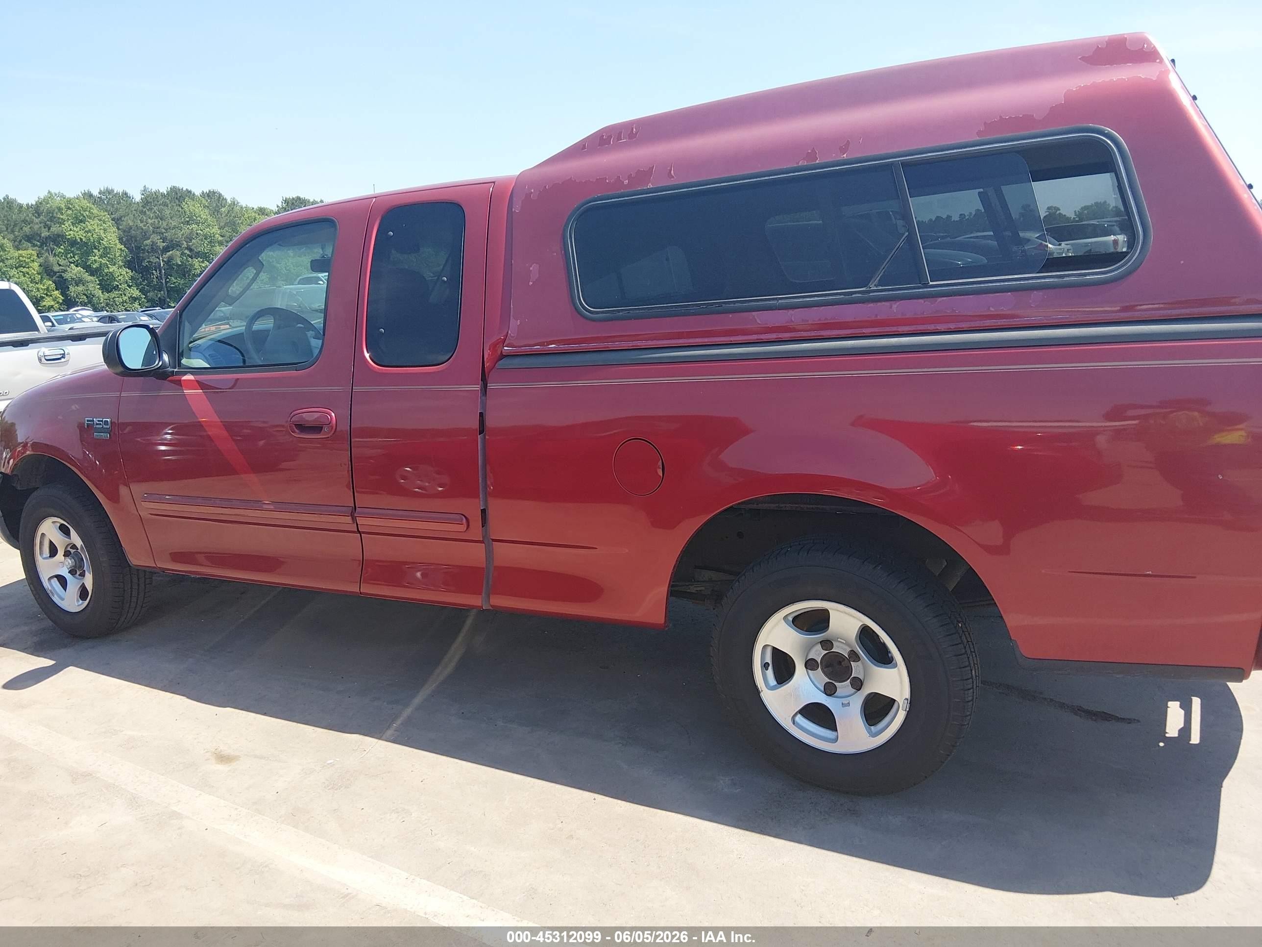 2003 Ford F-150 Lariat/xl/xlt Red vin: 1FTRX17W23NB85176
