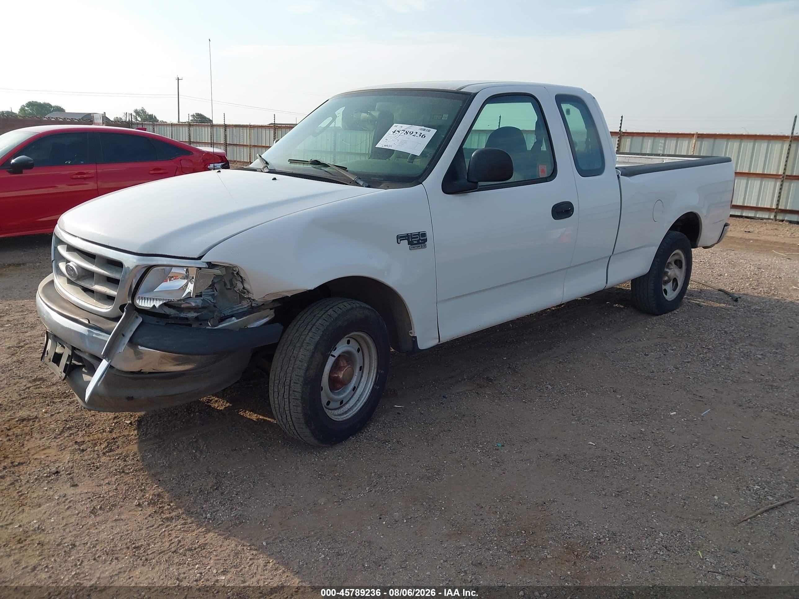 2003 Ford F-150 Lariat/xl/xlt White vin: 1FTRX17W23NB91544