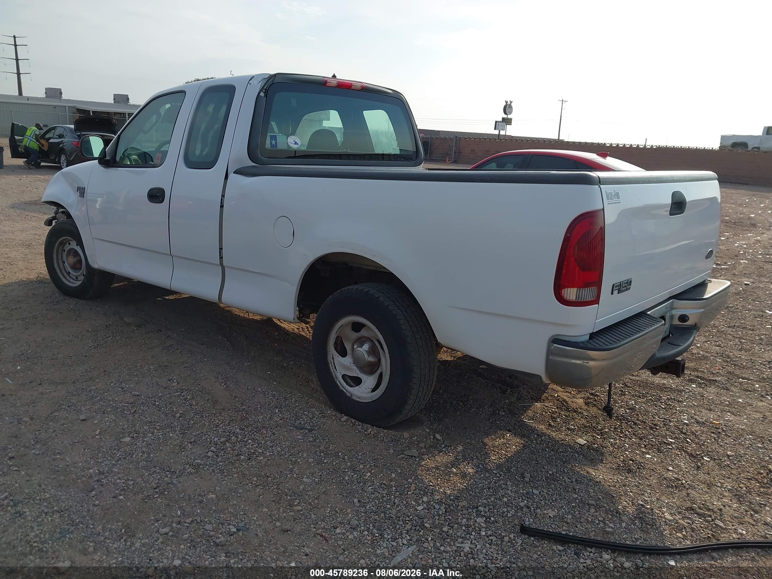 2003 Ford F-150 Lariat/xl/xlt White vin: 1FTRX17W23NB91544