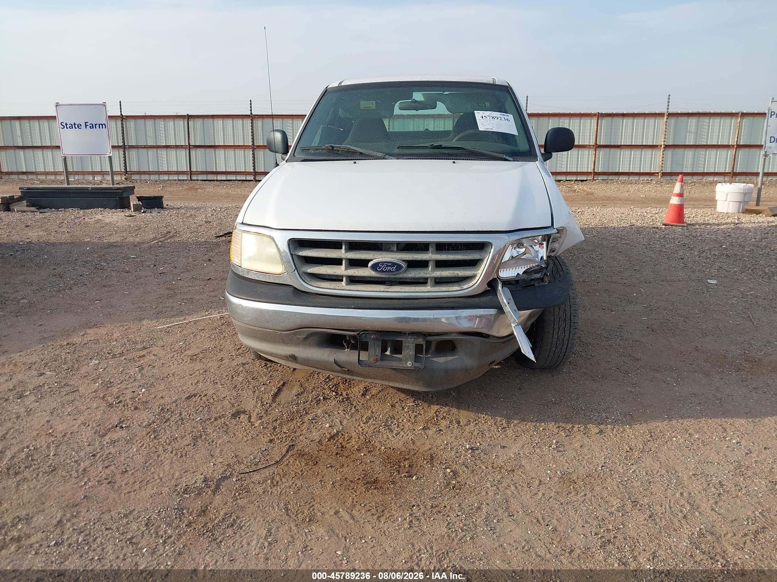 2003 Ford F-150 Lariat/xl/xlt White vin: 1FTRX17W23NB91544