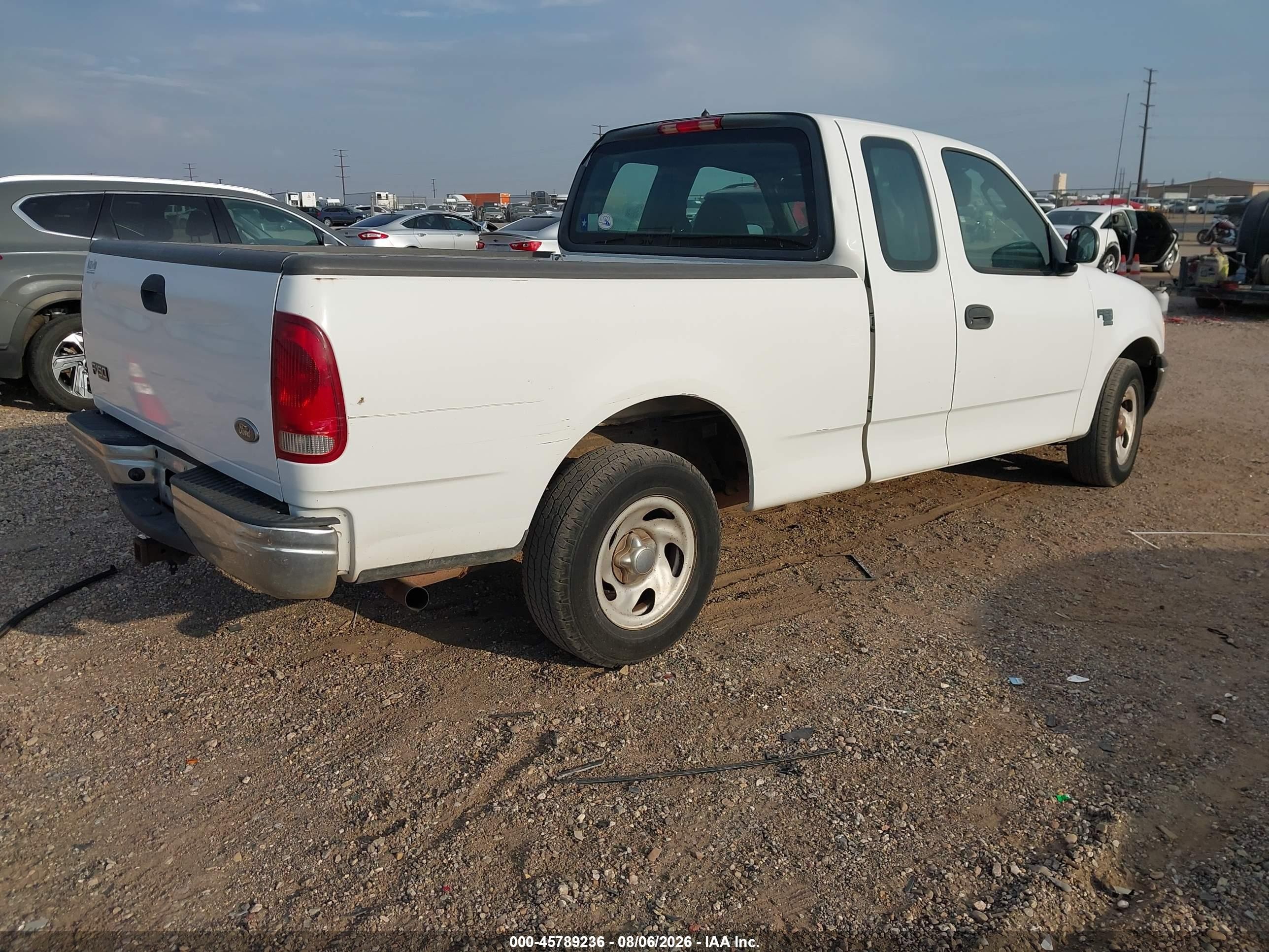 2003 Ford F-150 Lariat/xl/xlt White vin: 1FTRX17W23NB91544