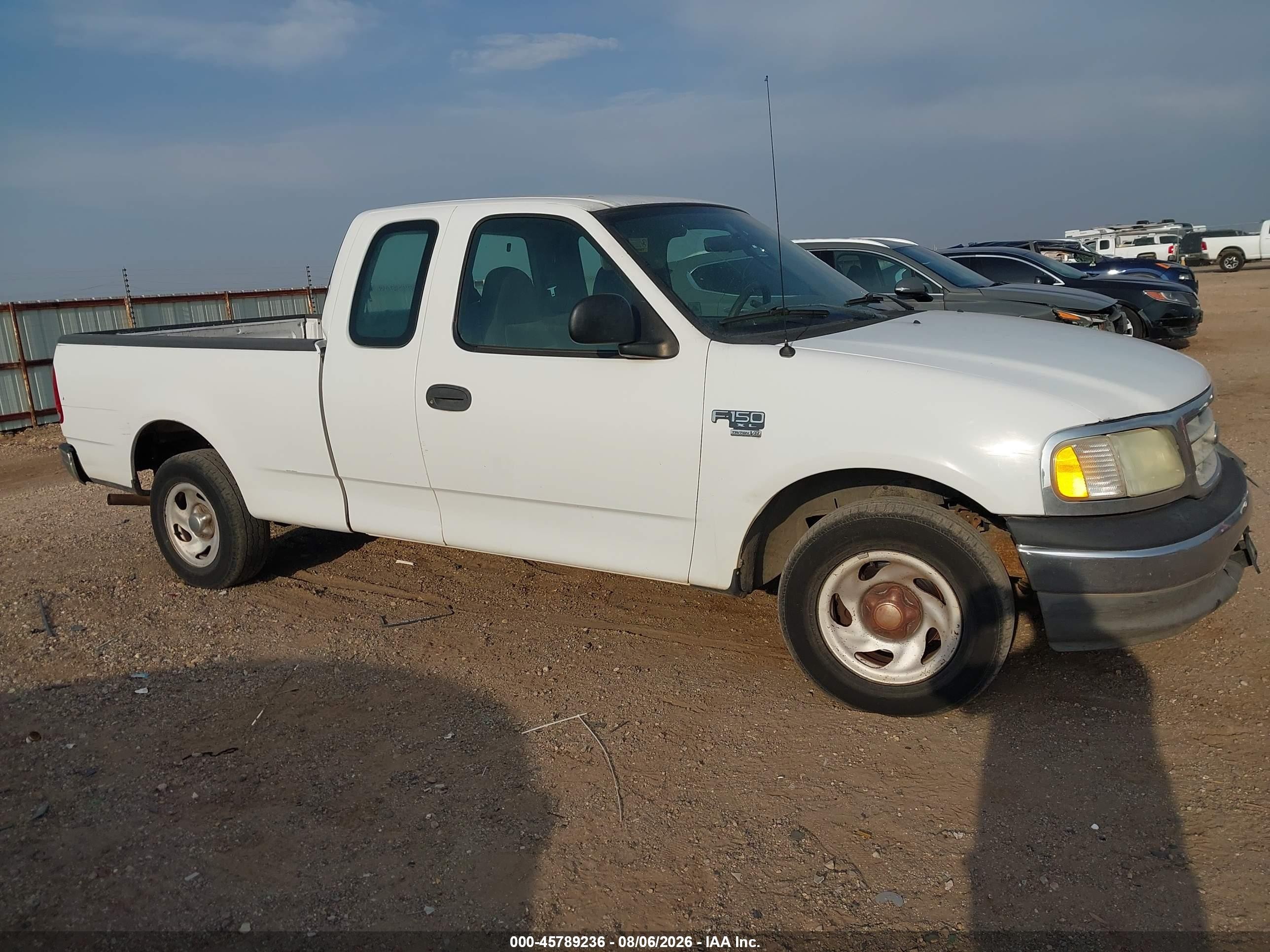 2003 Ford F-150 Lariat/xl/xlt White vin: 1FTRX17W23NB91544