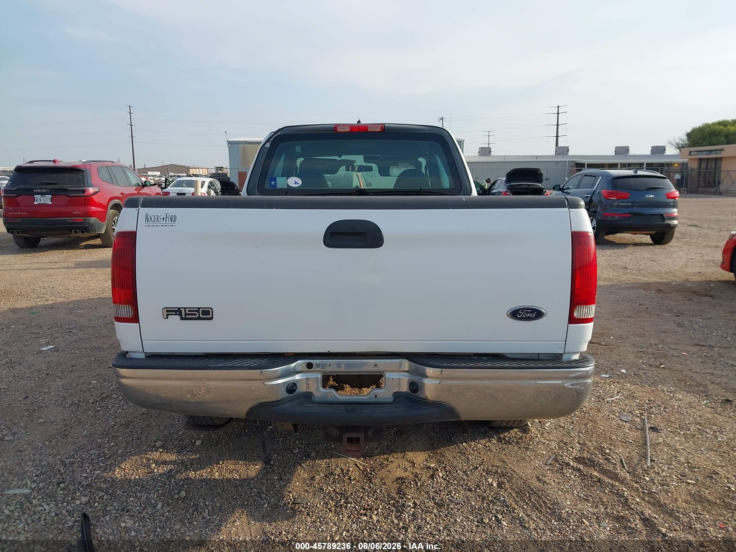 2003 Ford F-150 Lariat/xl/xlt White vin: 1FTRX17W23NB91544
