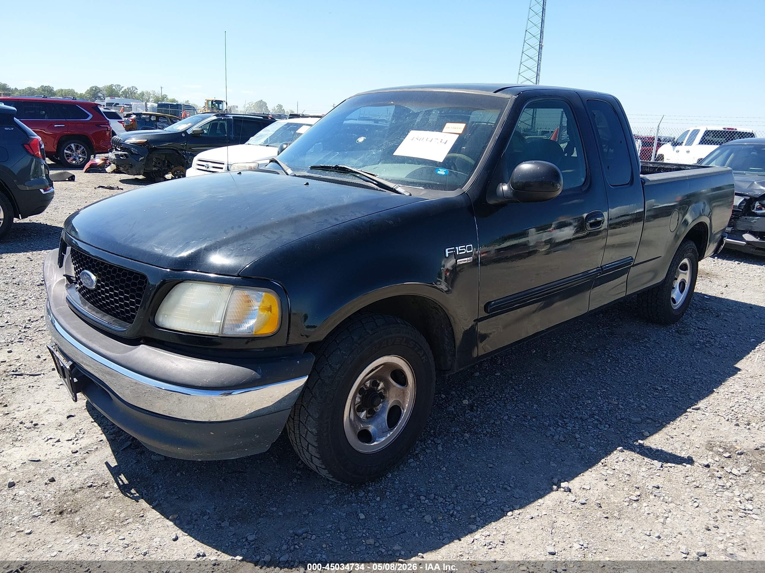 1999 Ford F-150 Lariat/work Series/xl/xlt Черный vin: 1FTRX17W2XKB78901