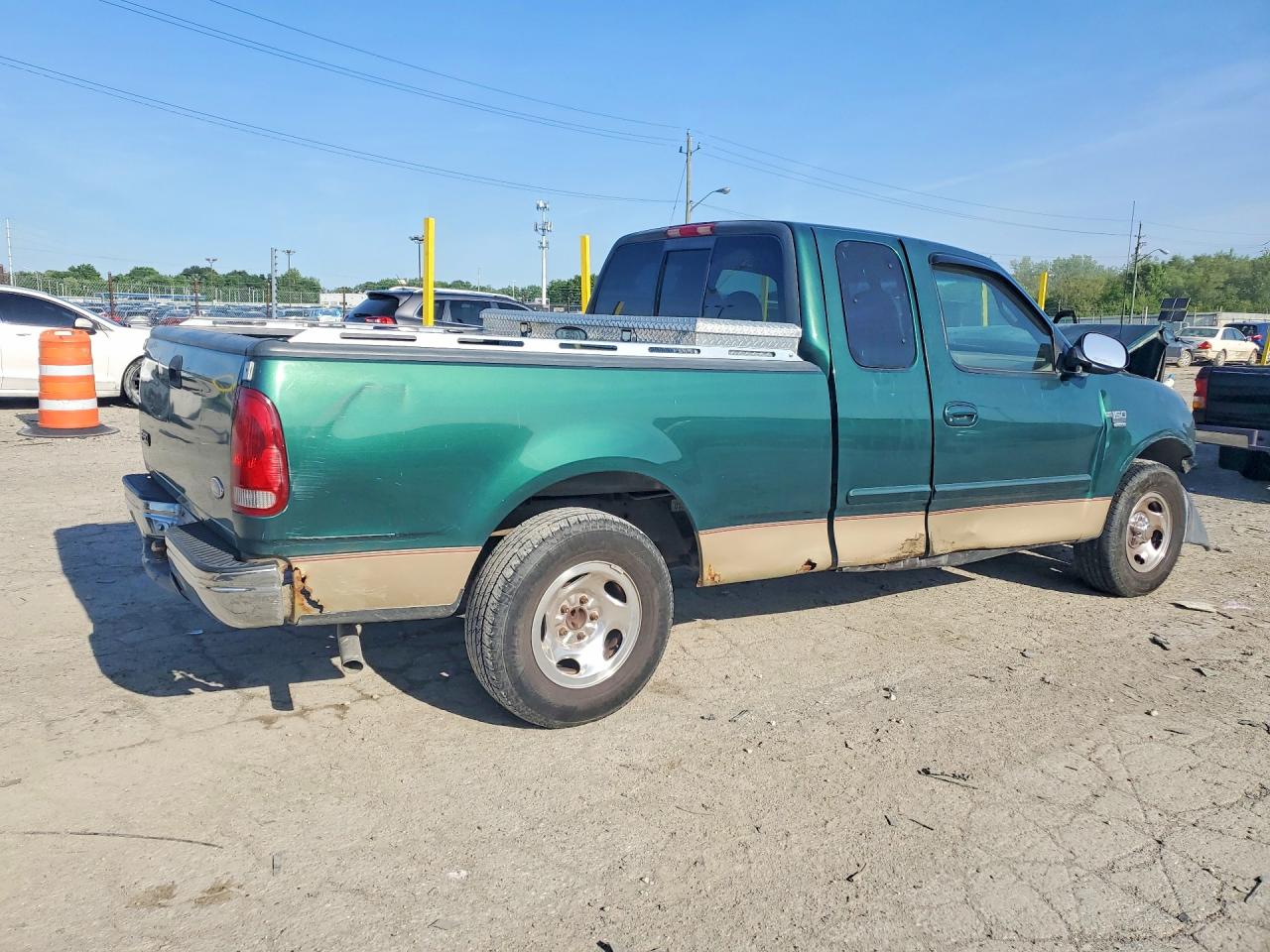 1999 Ford F150 Green vin: 1FTRX17W2XNB57271