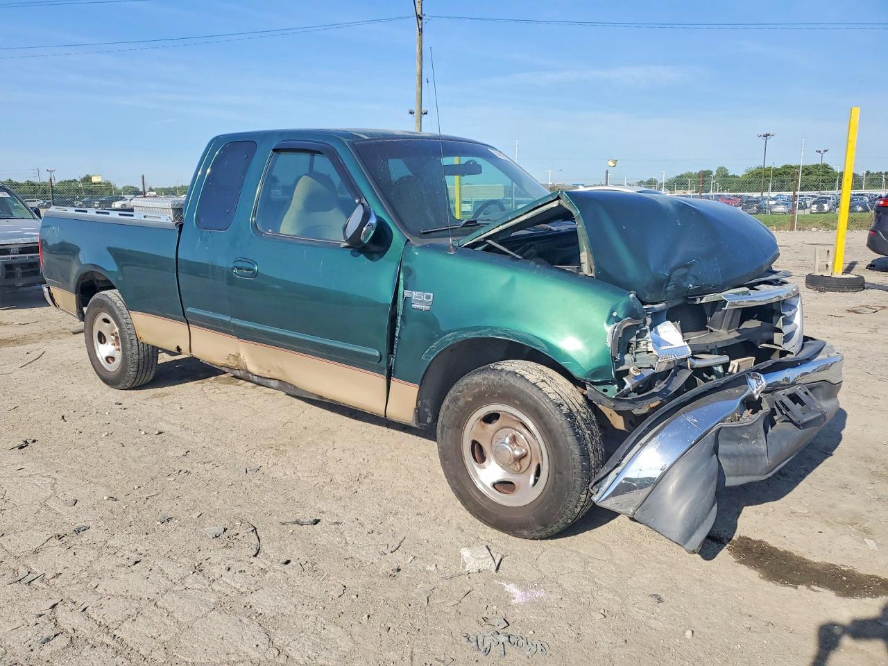 1999 Ford F150 Green vin: 1FTRX17W2XNB57271