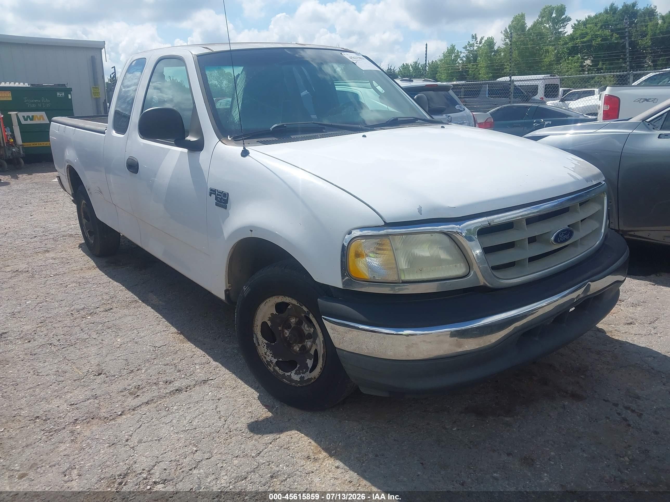 2000 Ford F-150 Lariat/work Series/xl/xlt White vin: 1FTRX17W2YKB40117