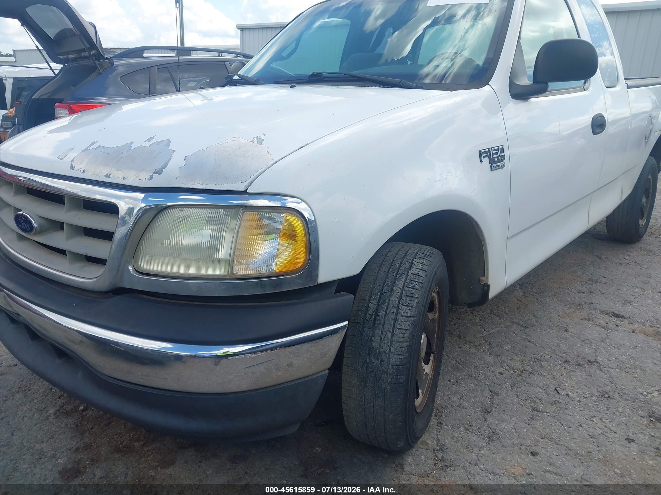 2000 Ford F-150 Lariat/work Series/xl/xlt White vin: 1FTRX17W2YKB40117