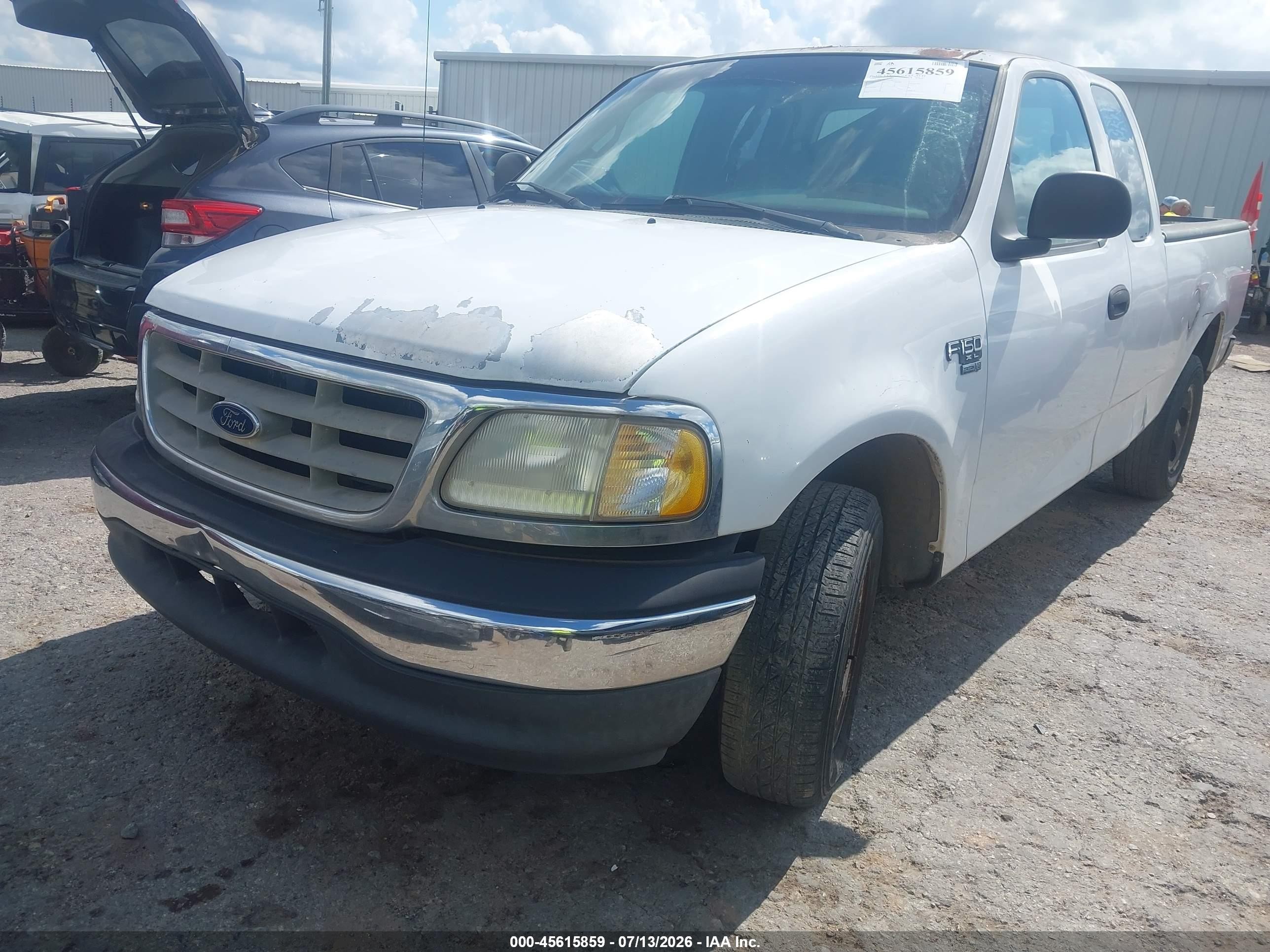 2000 Ford F-150 Lariat/work Series/xl/xlt White vin: 1FTRX17W2YKB40117