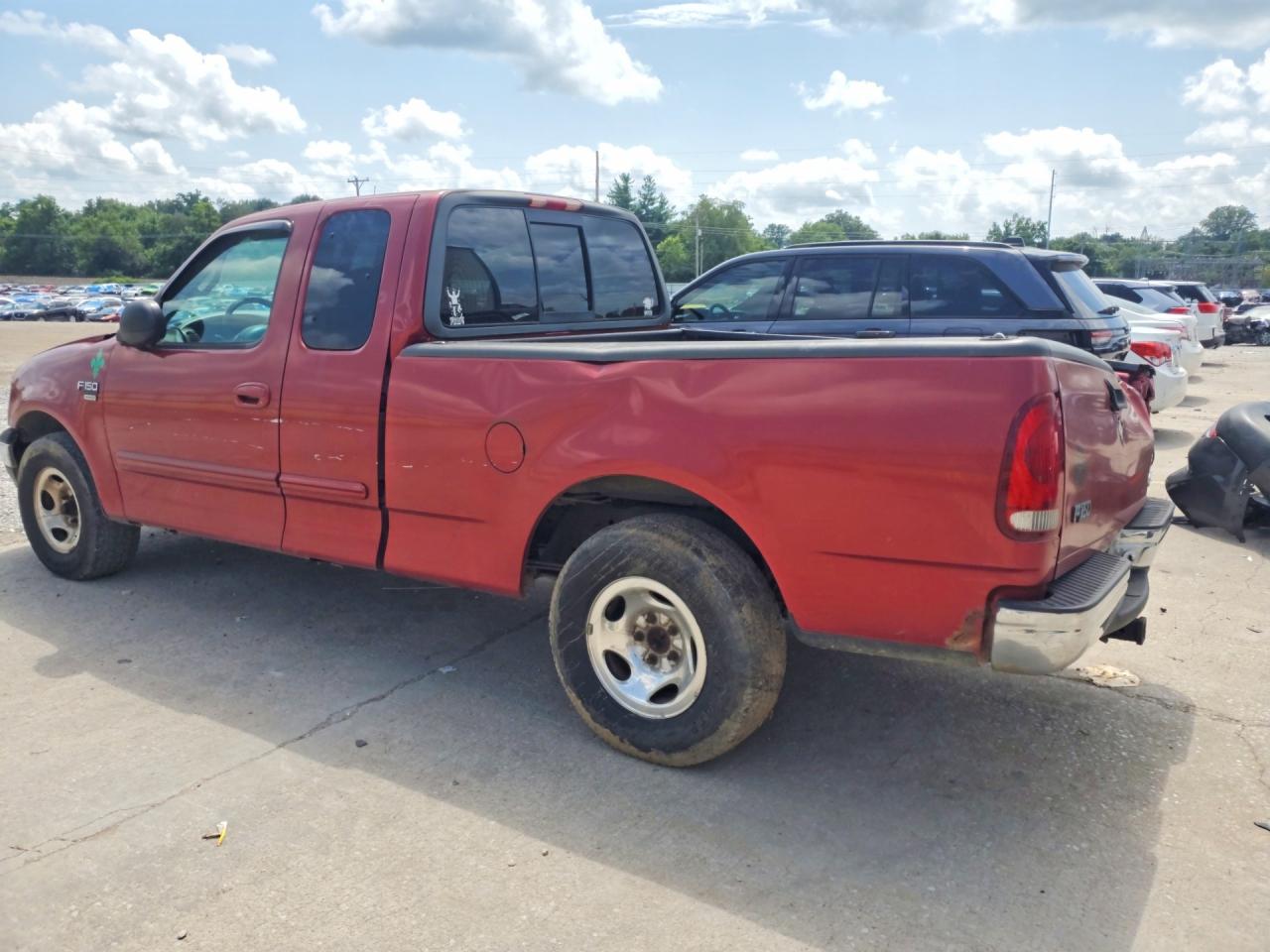 2000 Ford F150 Burgundy vin: 1FTRX17W2YNA70262