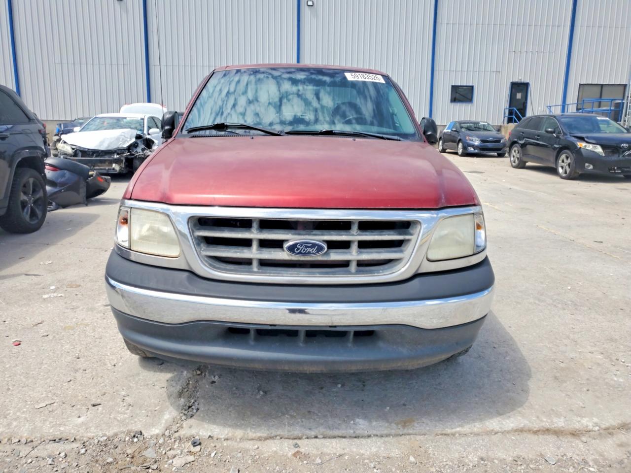 2000 Ford F150 Burgundy vin: 1FTRX17W2YNA70262