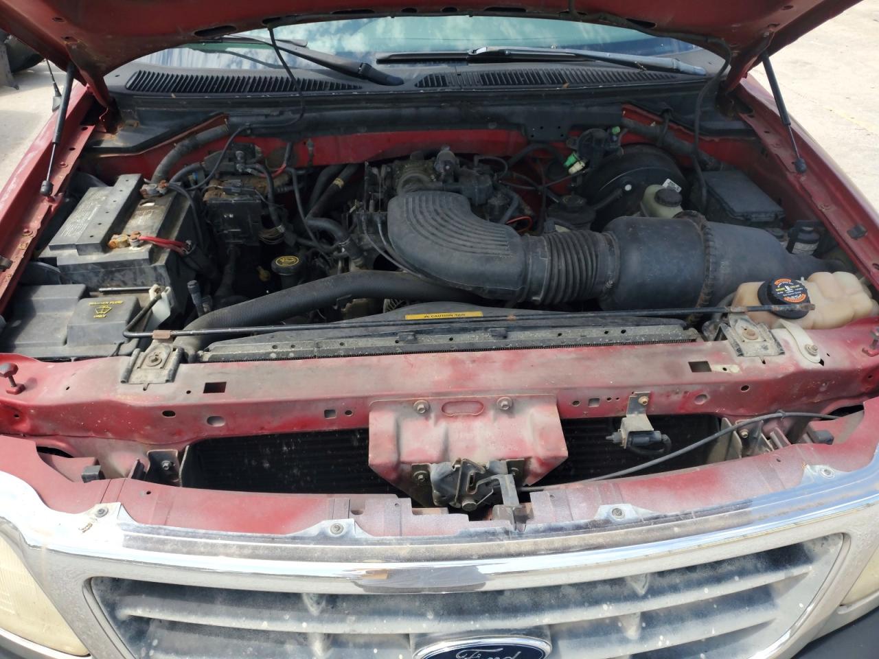 2000 Ford F150 Burgundy vin: 1FTRX17W2YNA70262