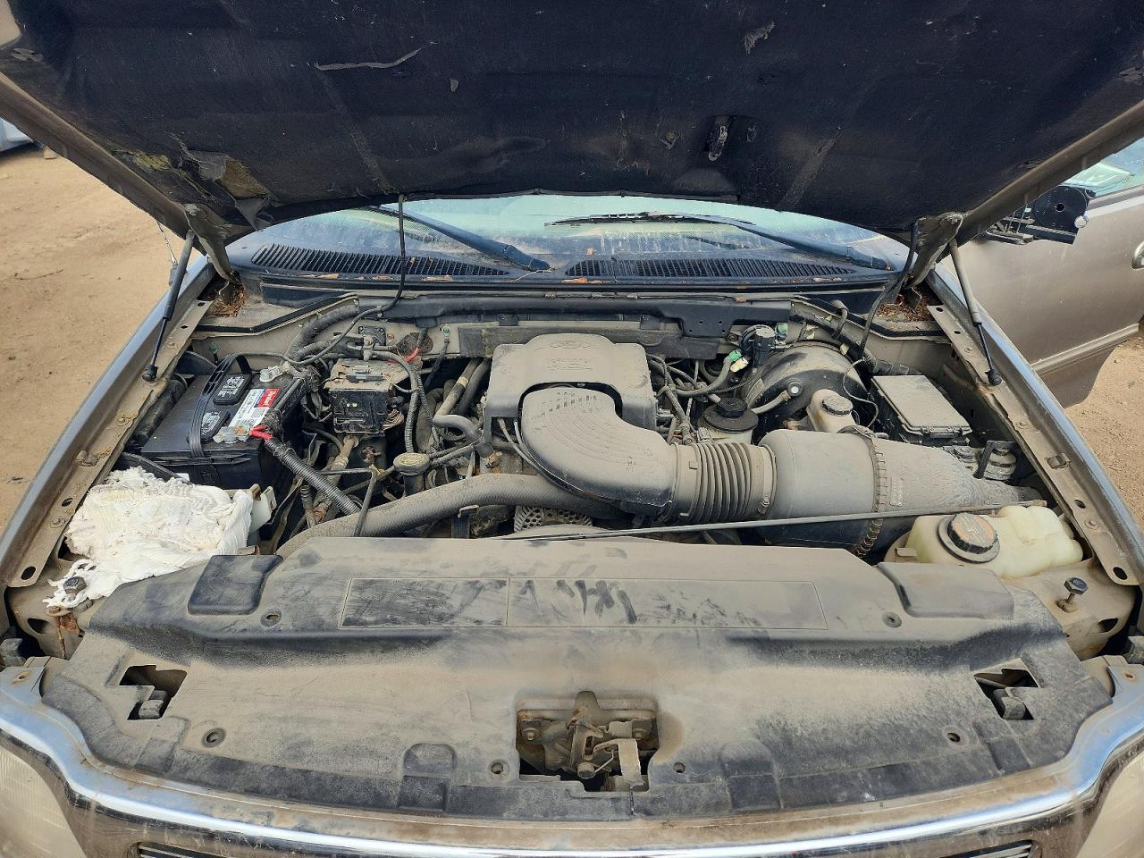 2001 Ford F150 Tan vin: 1FTRX17W31NA59552