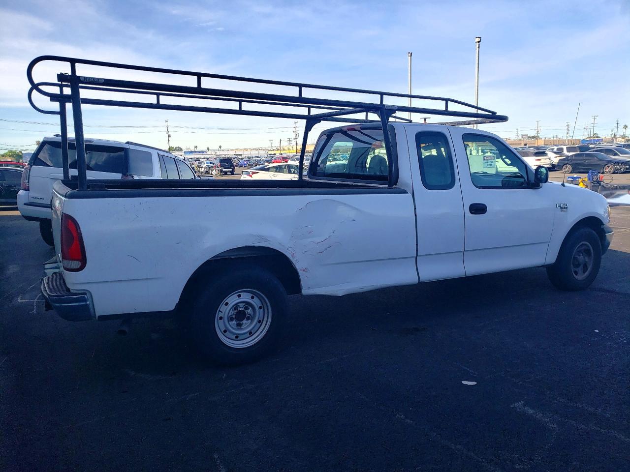 2002 Ford F-150 White vin: 1FTRX17W32NA44812