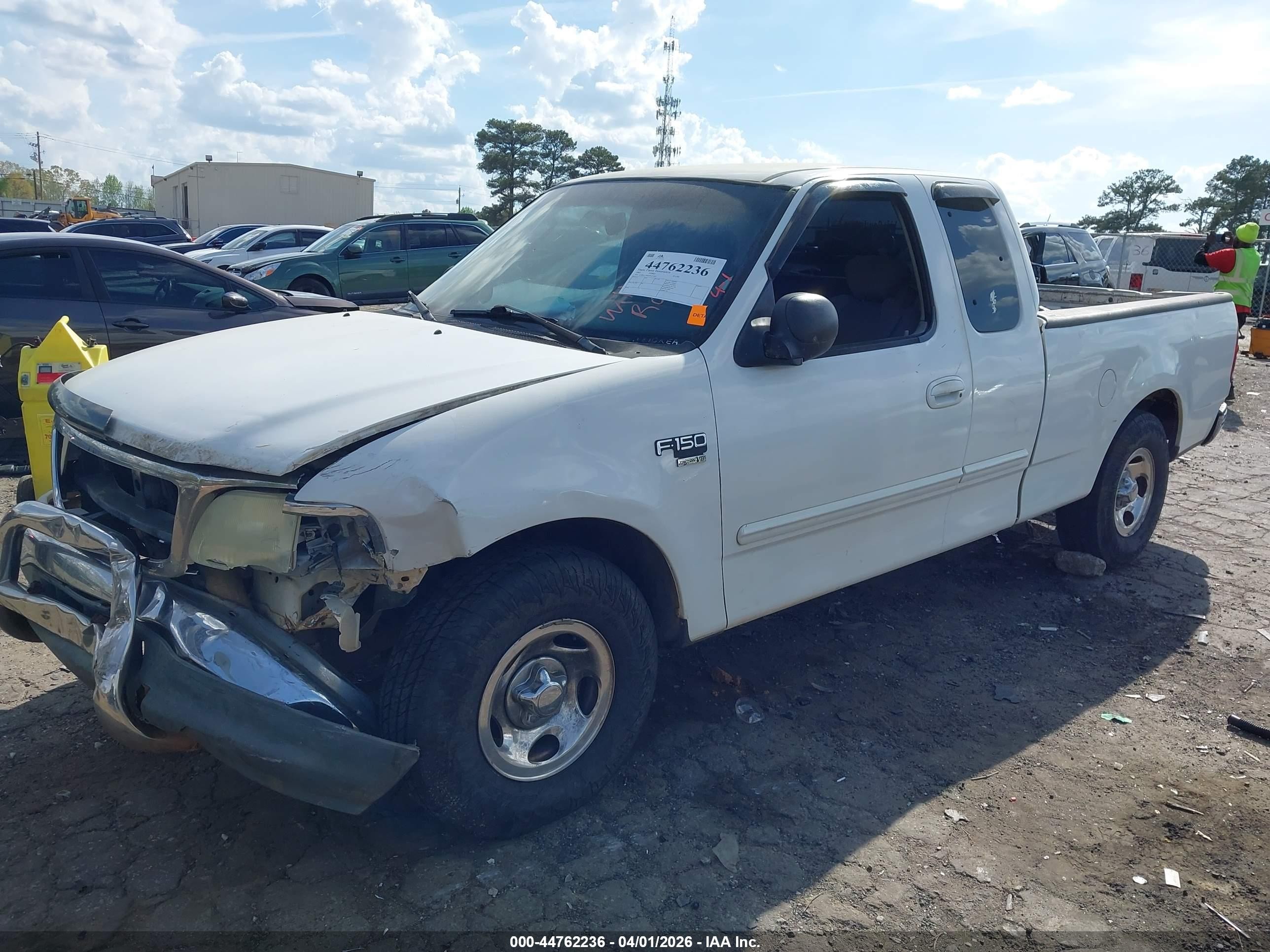 2003 Ford F-150 Lariat/xl/xlt Белый vin: 1FTRX17W33NA12007