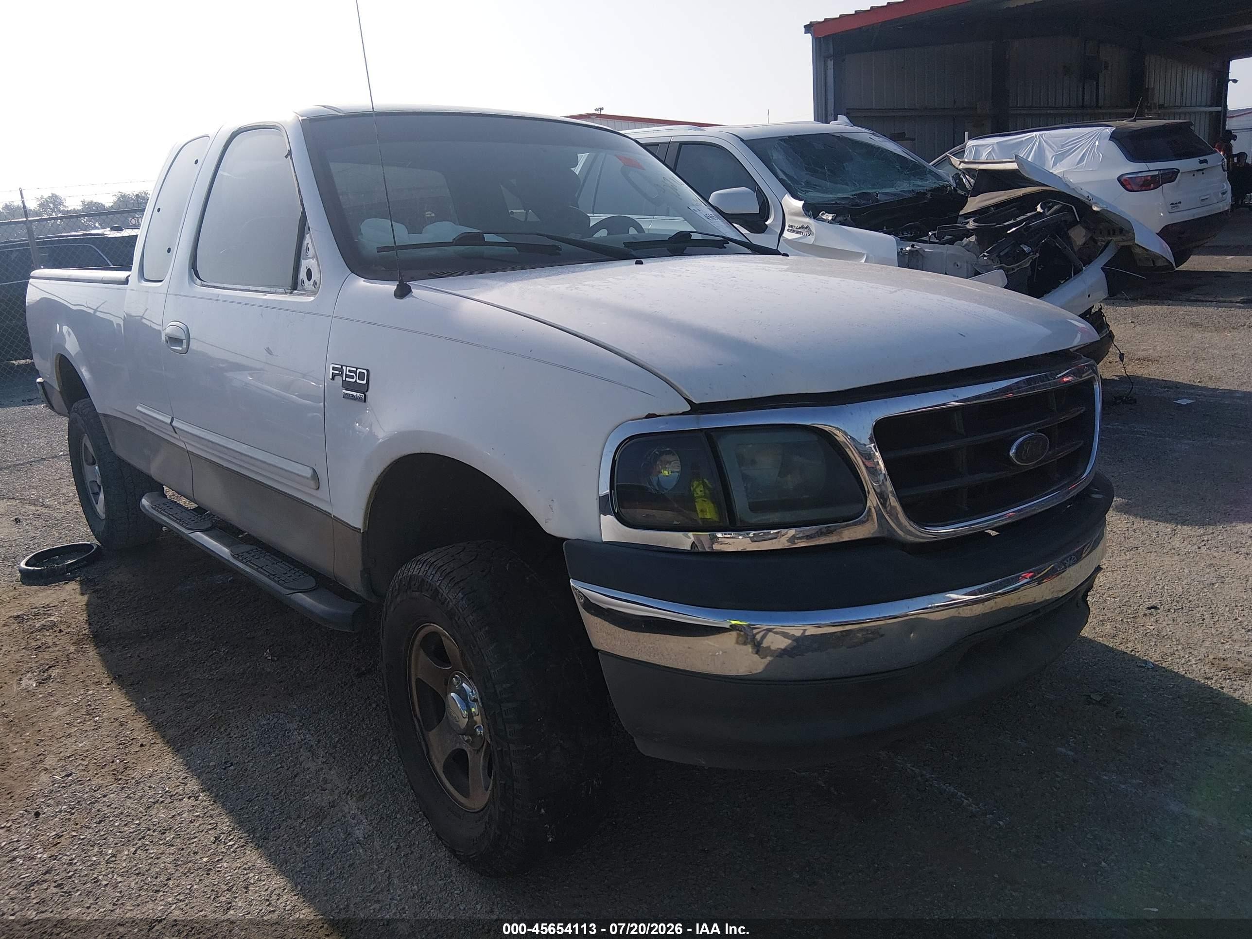 2003 Ford F-150 Lariat/xl/xlt White vin: 1FTRX17W33NA25226