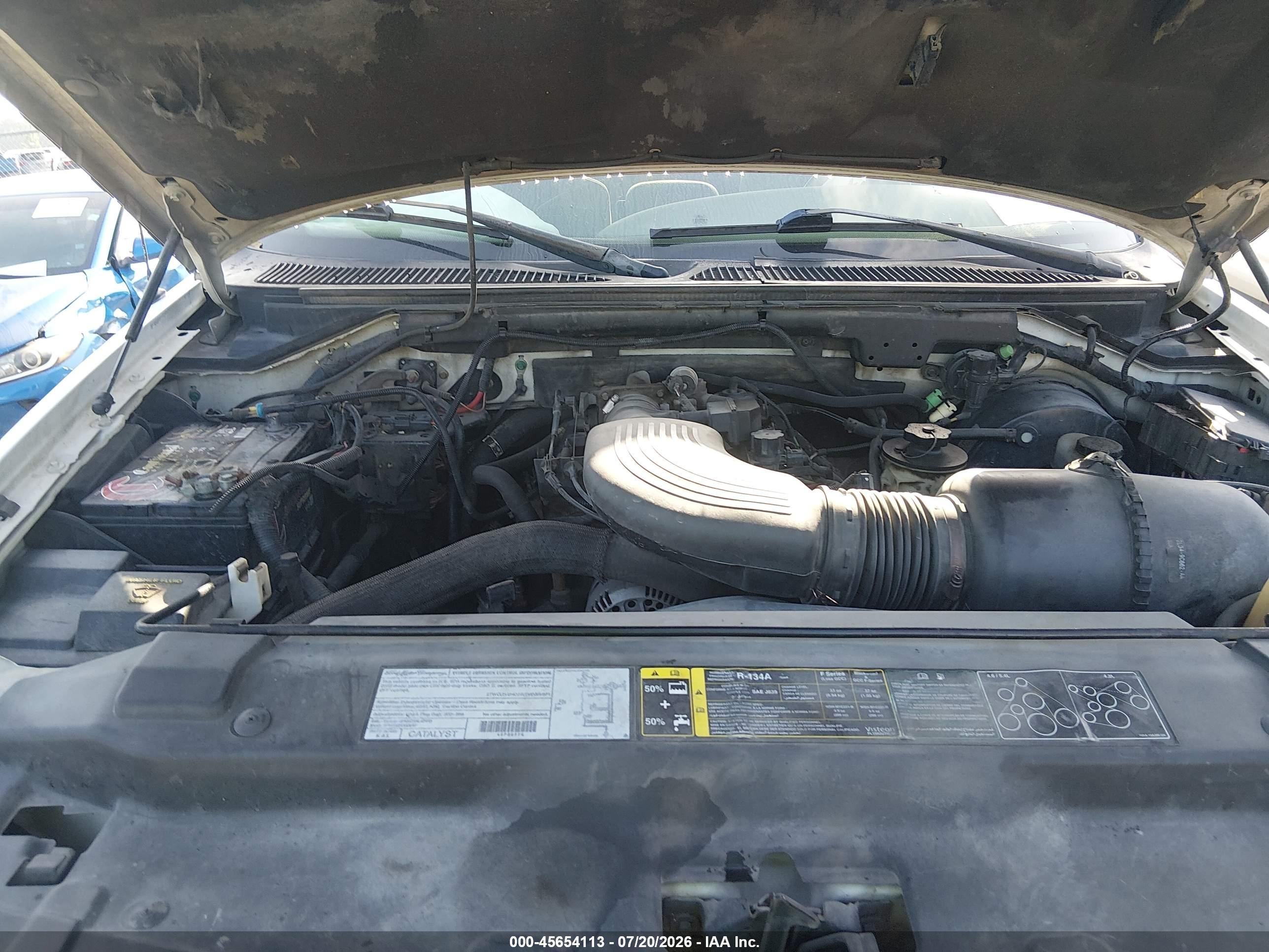 2003 Ford F-150 Lariat/xl/xlt White vin: 1FTRX17W33NA25226