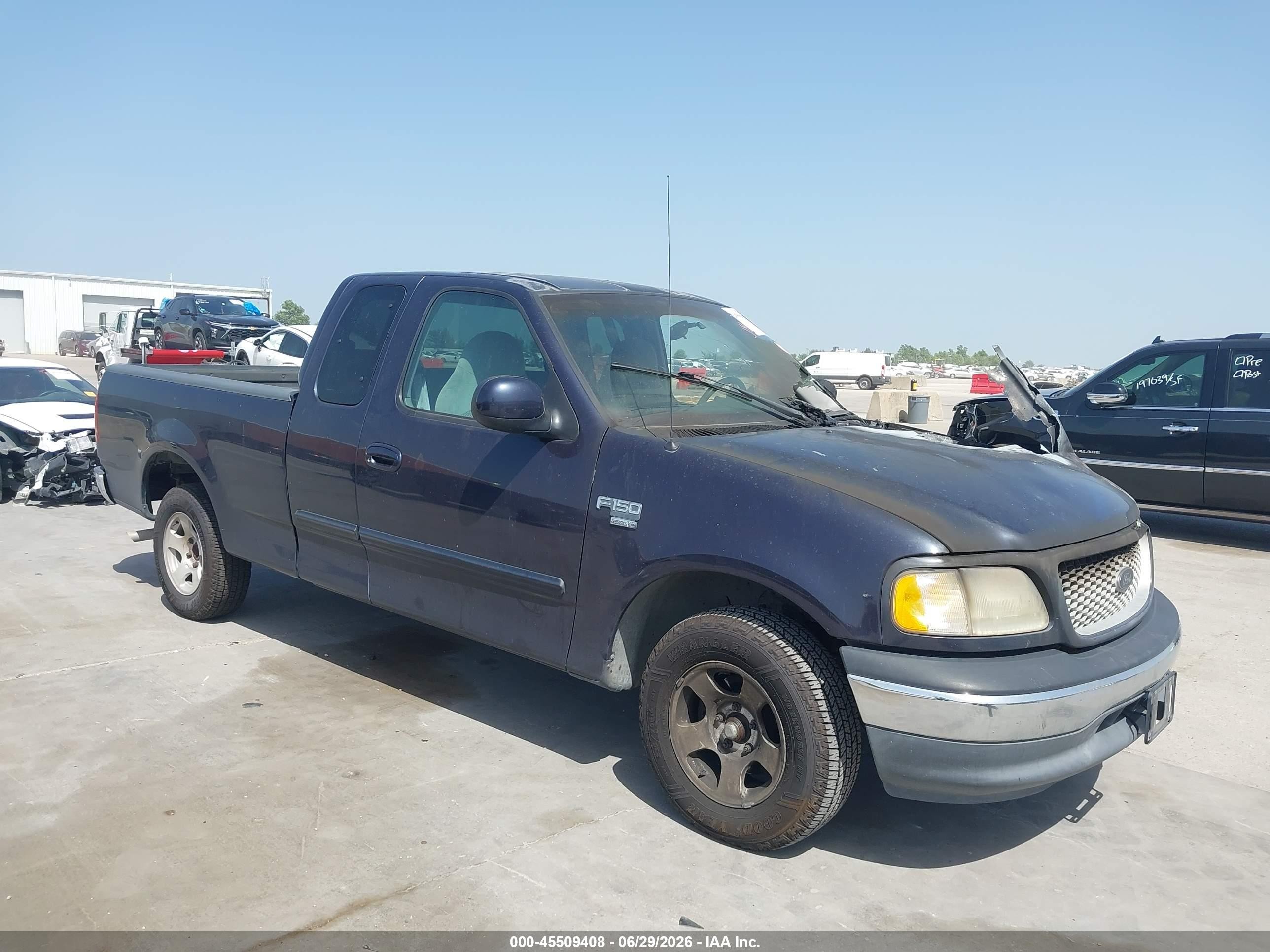1999 Ford F-150 Lariat/work Series/xl/xlt Dark Blue vin: 1FTRX17W3XKA34810