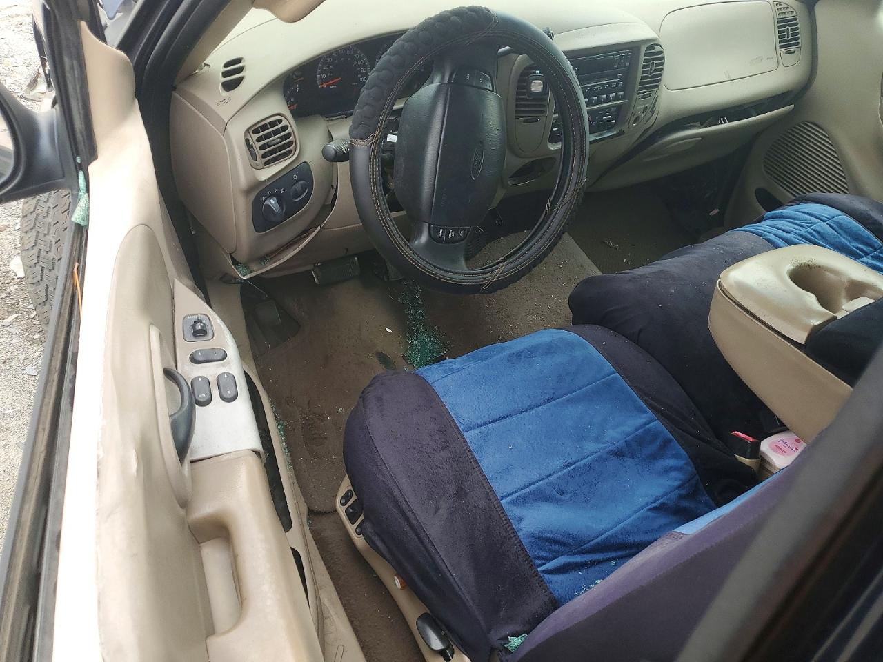 2000 Ford F150 Blue vin: 1FTRX17W3YNA01564