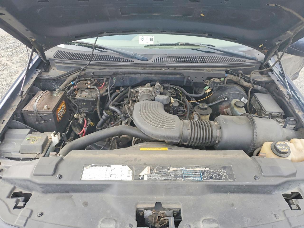 2000 Ford F150 Blue vin: 1FTRX17W3YNA01564