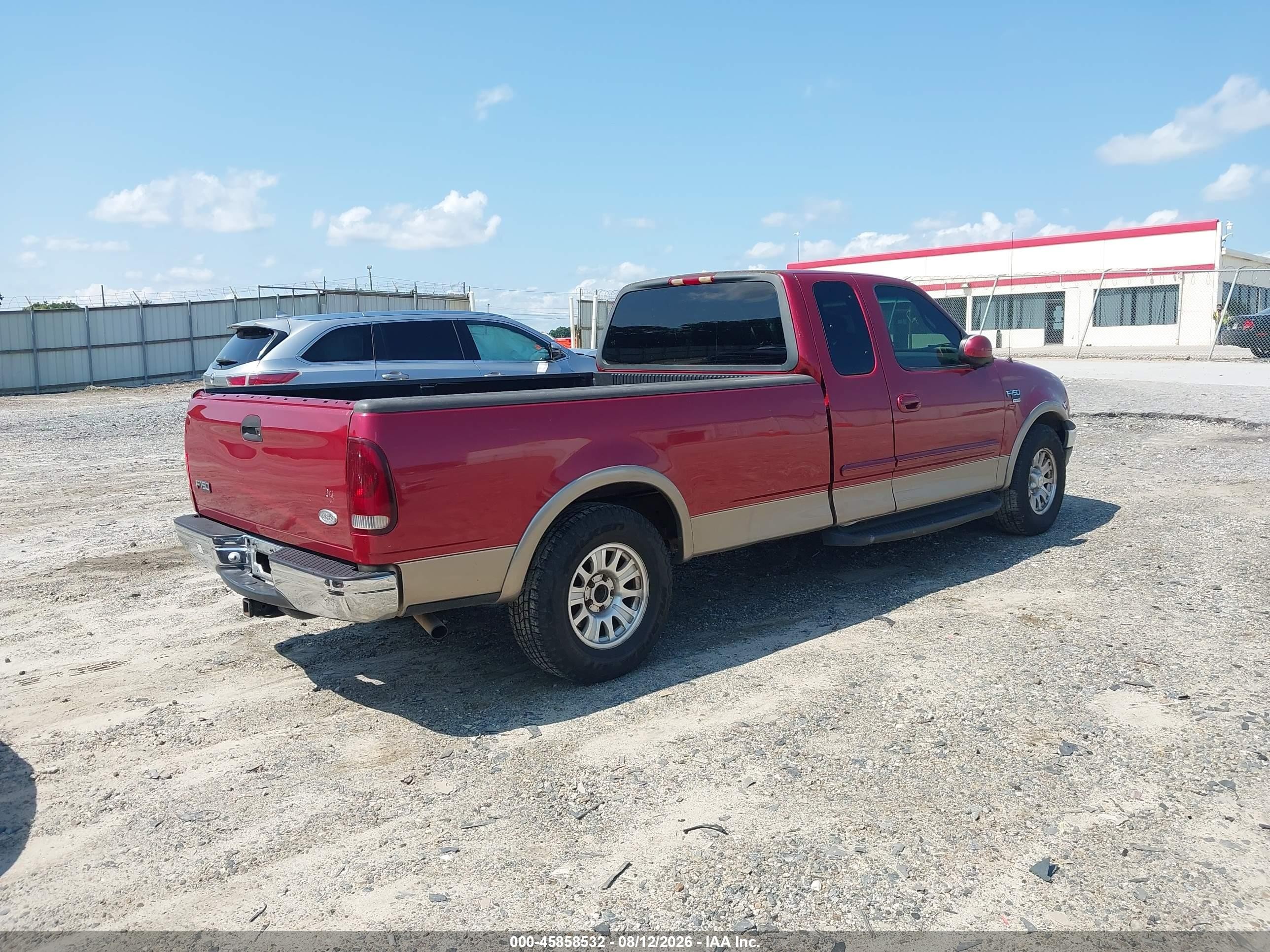 2000 Ford F-150 Lariat/work Series/xl/xlt Red vin: 1FTRX17W3YNB74470