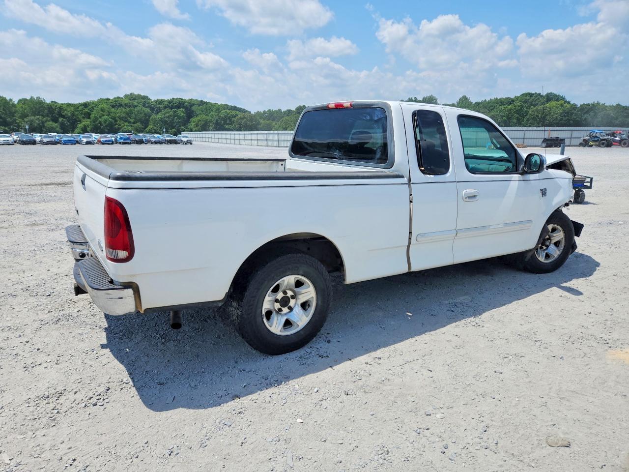 2001 Ford F150 White vin: 1FTRX17W41NA70589
