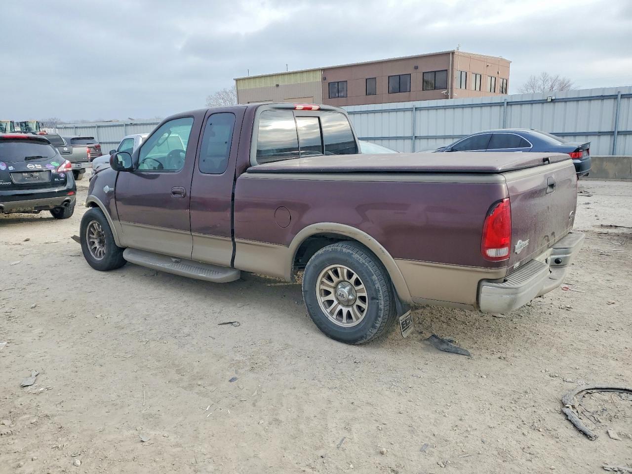 2002 Ford F150 Burgundy vin: 1FTRX17W42KC42042