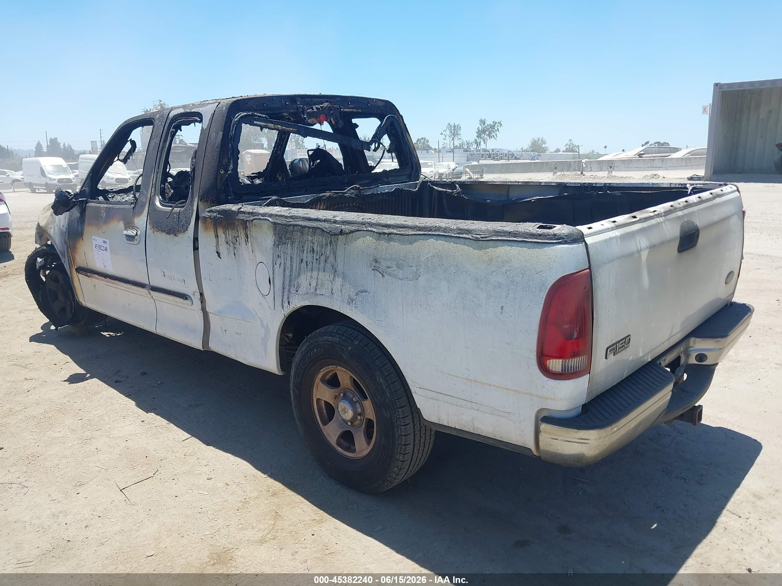 2003 Ford F-150 Lariat/xl/xlt White vin: 1FTRX17W43NA40446