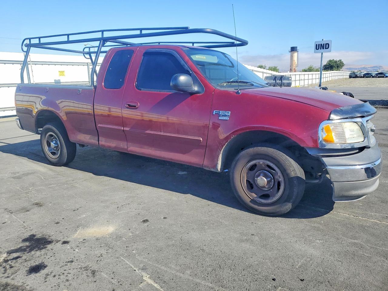 2003 Ford F150 Burgundy vin: 1FTRX17W43NA72796