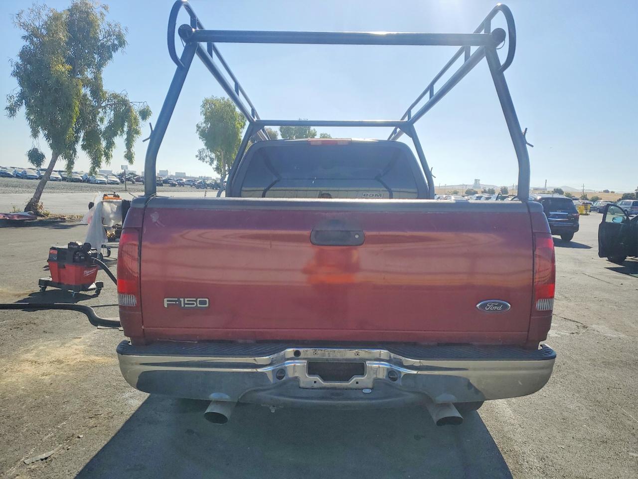 2003 Ford F150 Burgundy vin: 1FTRX17W43NA72796