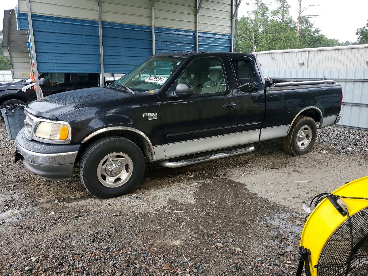 2003 Ford F150 Black vin: 1FTRX17W43NB29112