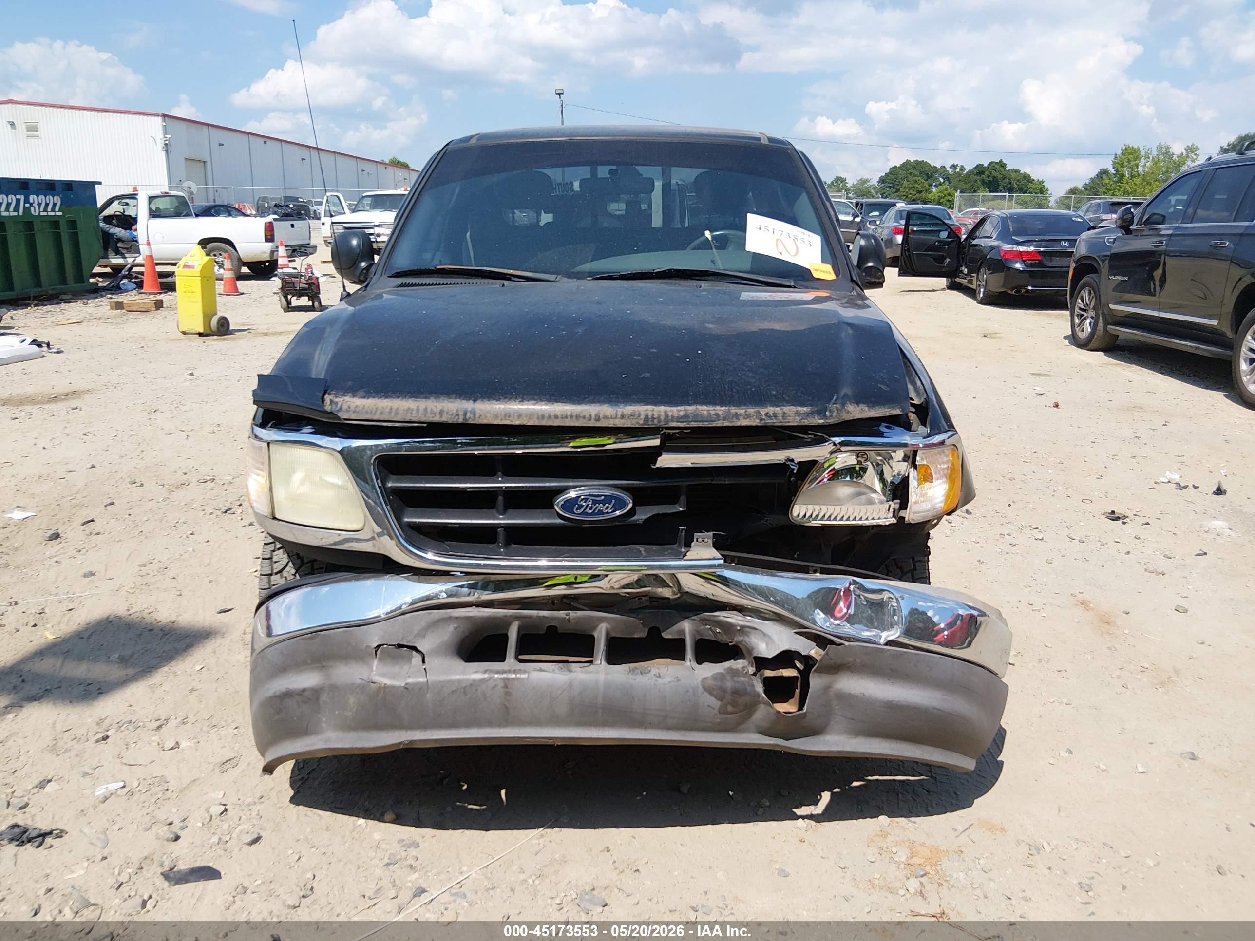 2003 Ford F-150 Lariat/xl/xlt Черный vin: 1FTRX17W43NB64460